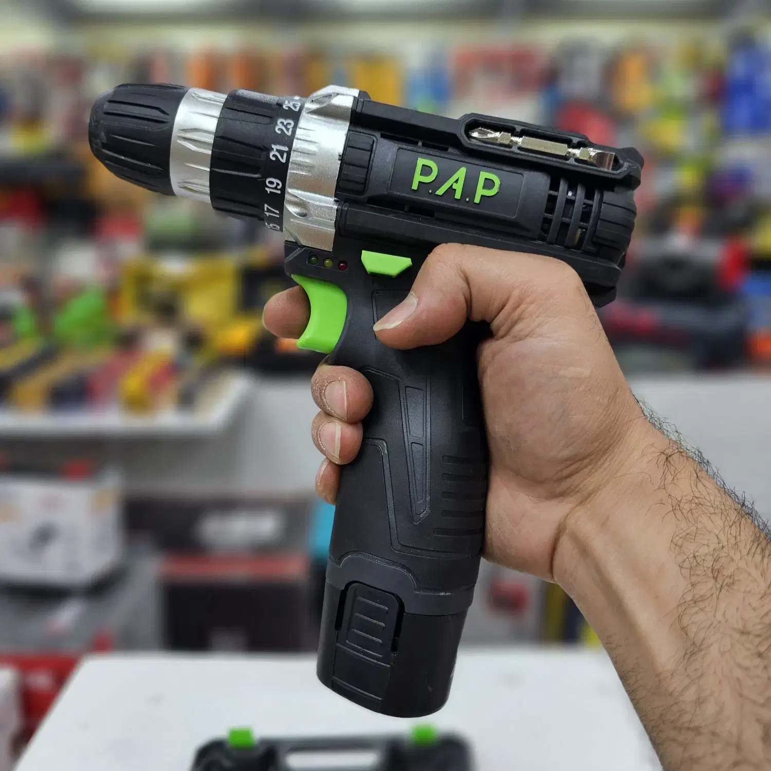 دریل /پیچگوشتی شارژی PAP پی ای پی 1201+ضمانت|ابزارآلات|اصفهان, ملاصدرا|دیوار