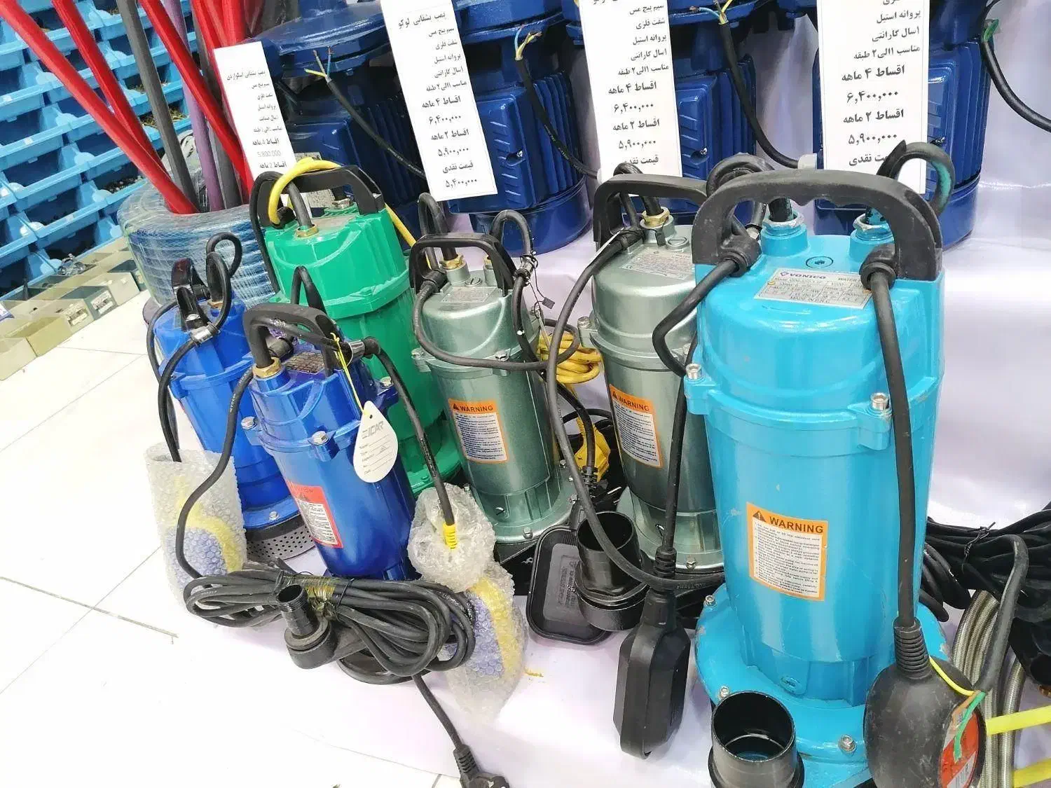 پمپ آب کفکش چاهی و استخر پنتاکس اصلی|مصالح و تجهیزات ساختمان|قم, ولیعصر|دیوار