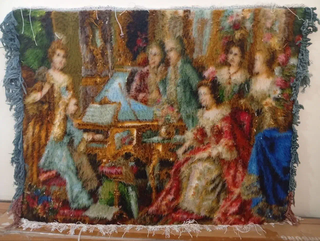 تابلوفرش دستبافت پیانوزن|تابلو فرش|سهند, |دیوار