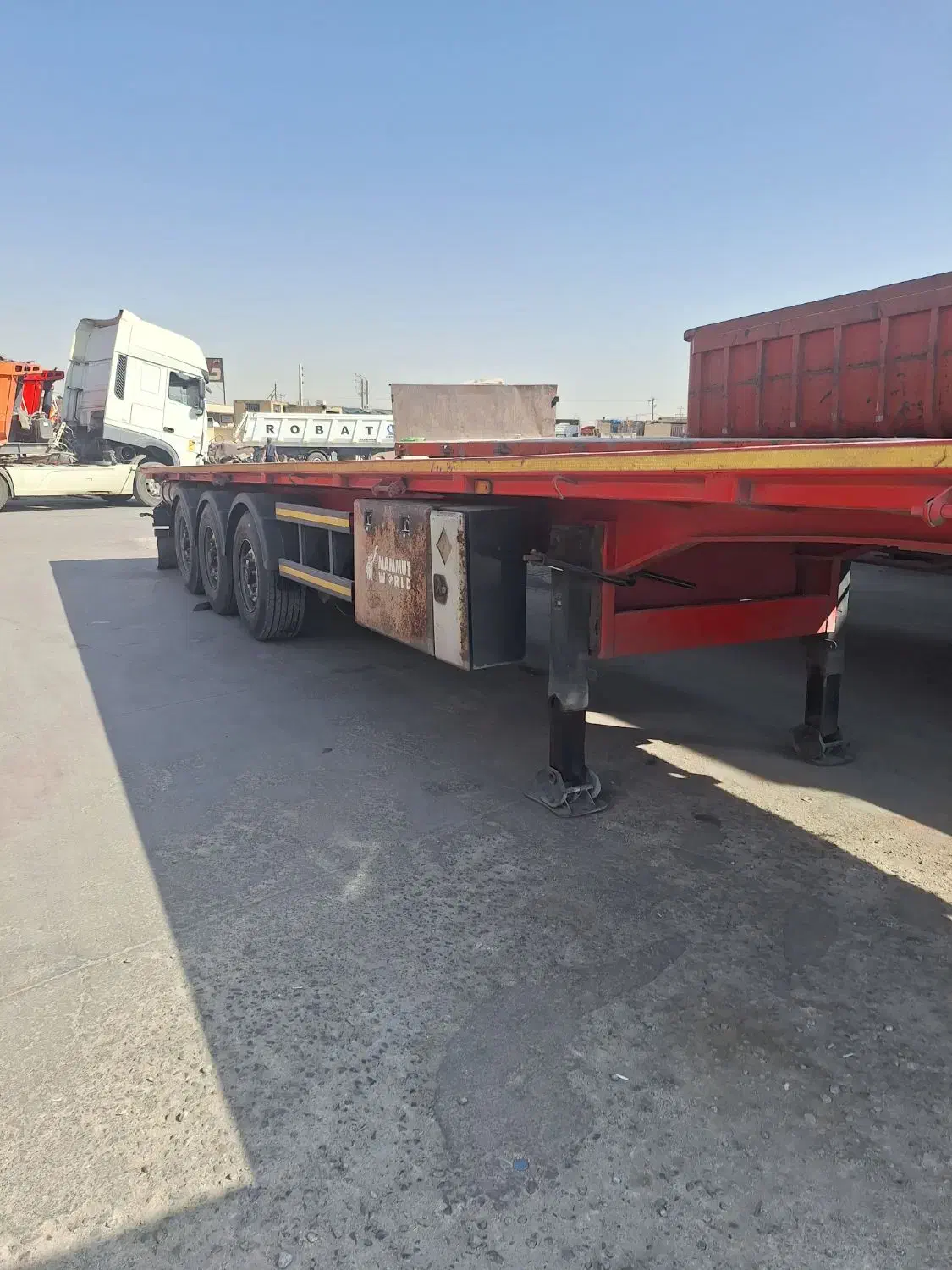 کف ۳ محور همدانی در حد صفر|خودرو سنگین|یزد, |دیوار