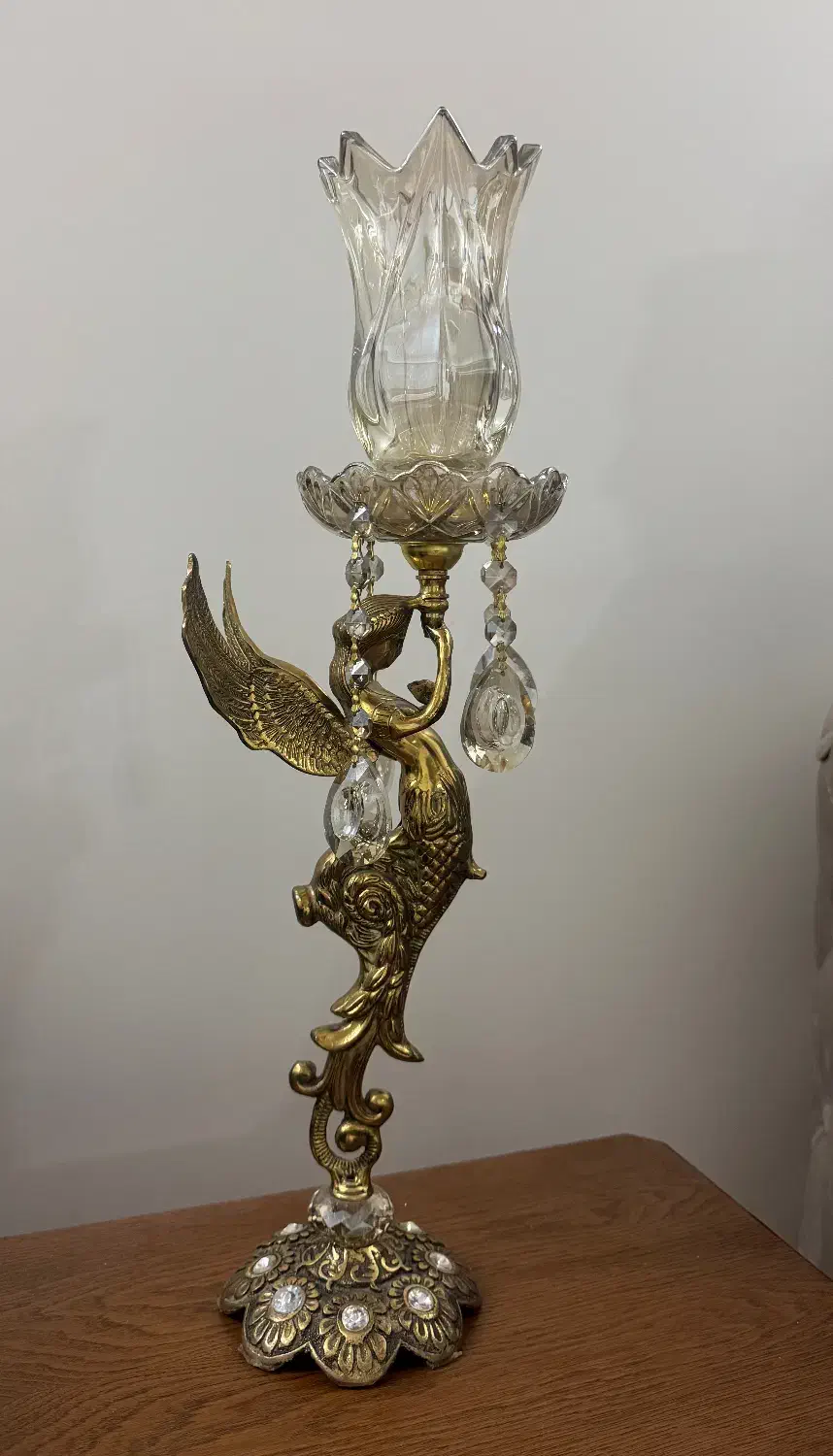 شمعدونی برنز|مجسمه، تندیس، ماکت|قم, انسجام|دیوار