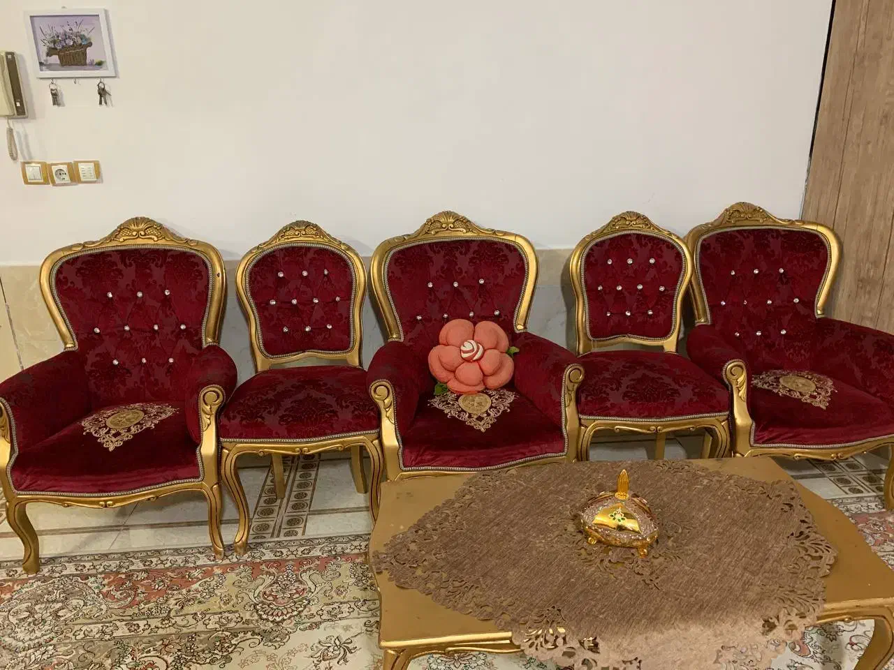 مبل|مبلمان خانگی و میز عسلی|شیروان (خراسان), |دیوار