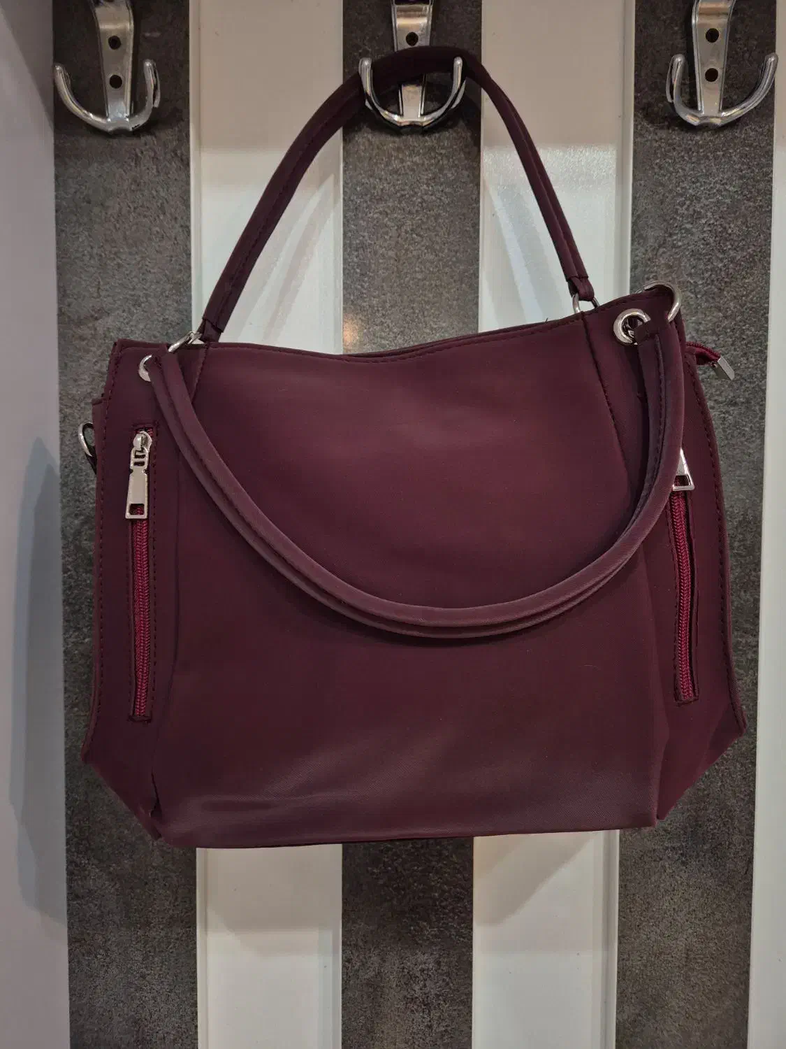 کیف زنانه چری‌رنگ جادار و خوش‌جنس|کیف، کفش، کمربند|یاسوج, |دیوار