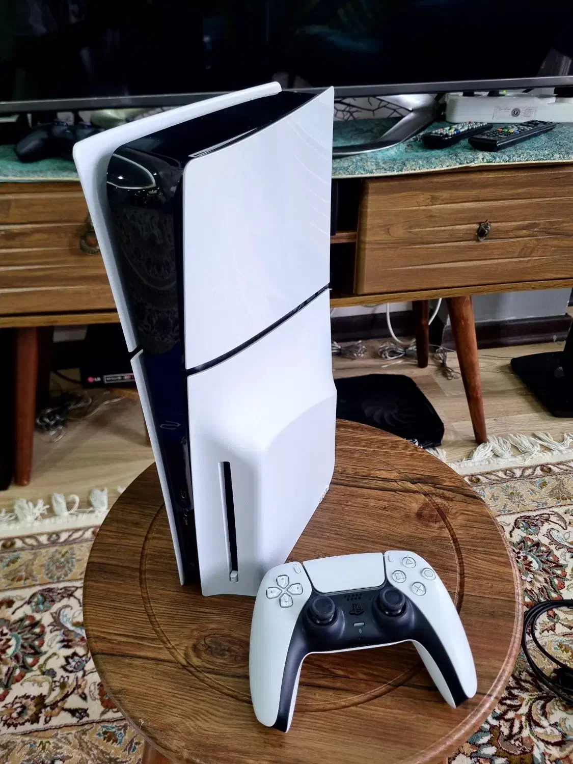 پلی استیشن دیسک خور ۵ اسلیم PS 5 Slim|کنسول، بازی ویدئویی و آنلاین|لاهیجان, شیشه گران|دیوار