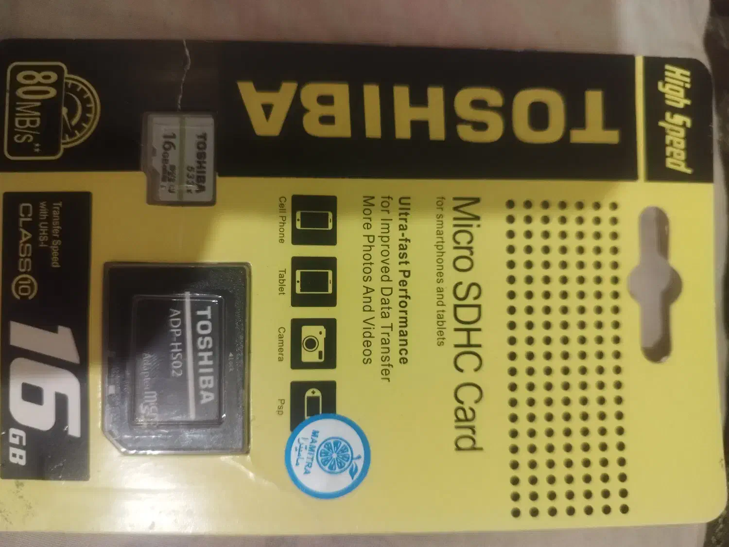 رم توشیبا ۱۶ گیگ|لوازم جانبی موبایل و تبلت|تهران, جمال‌زاده|دیوار