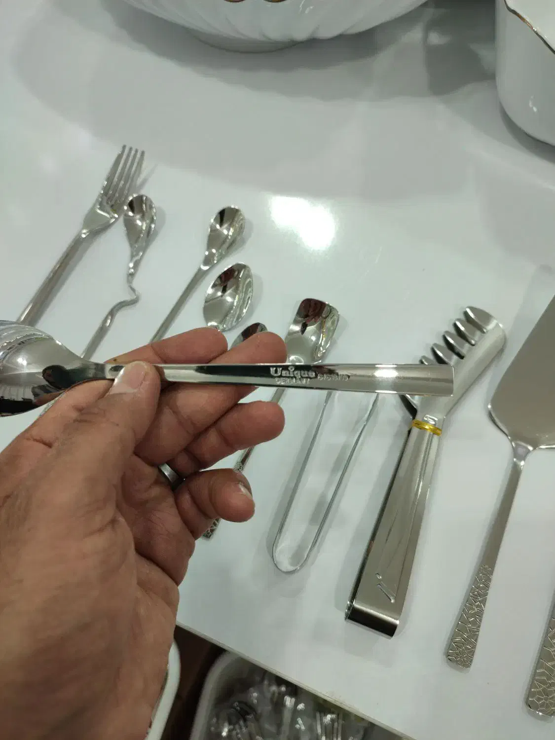 سرویس قاشق24نفره uniqeکامل|ظروف سرو و پذیرایی|مهاباد (آذربایجان غربی), |دیوار
