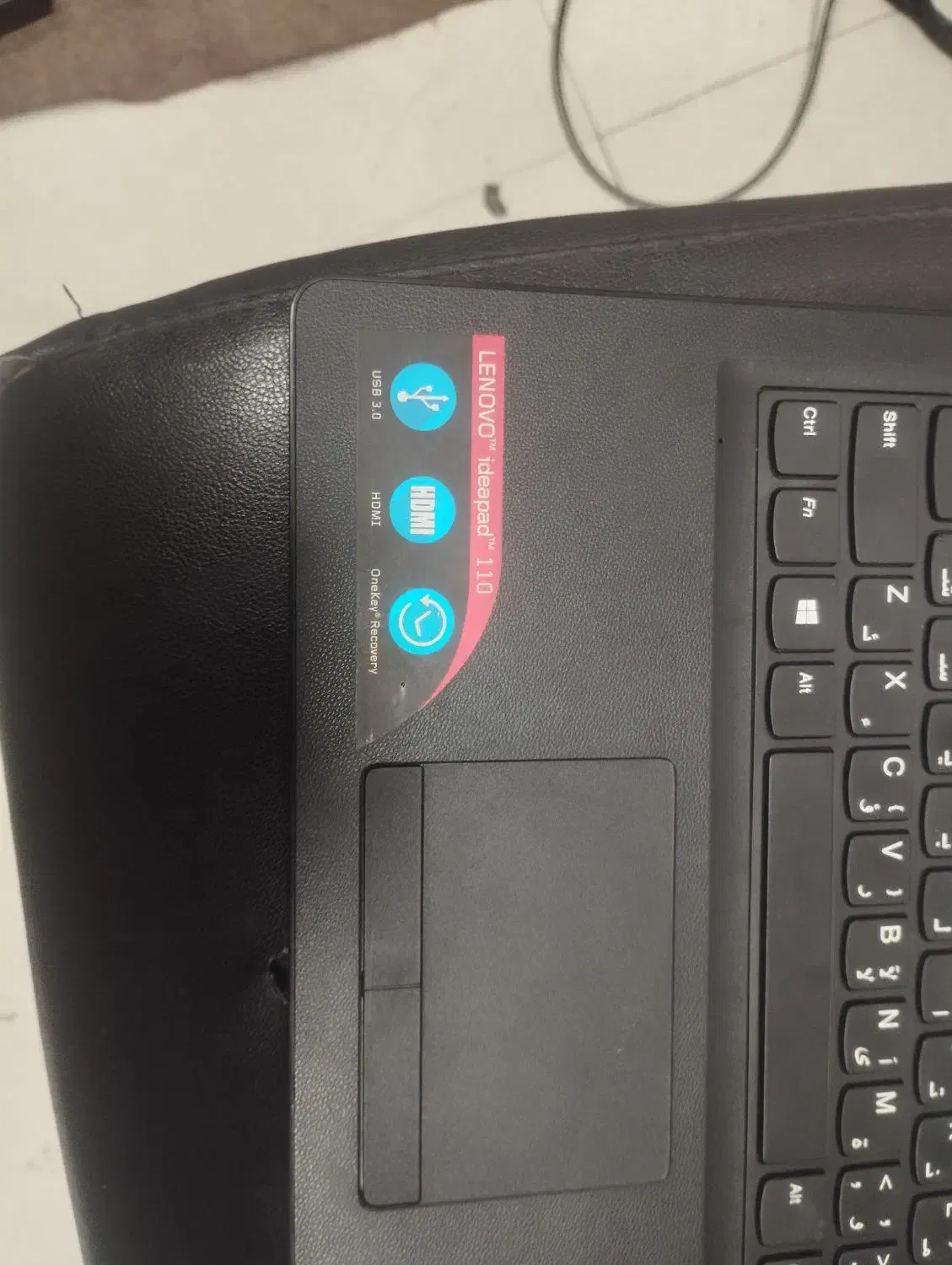 لبتاب لنوا 110تمیز و سالم باطری فول|رایانه همراه|تهران, اتابک|دیوار