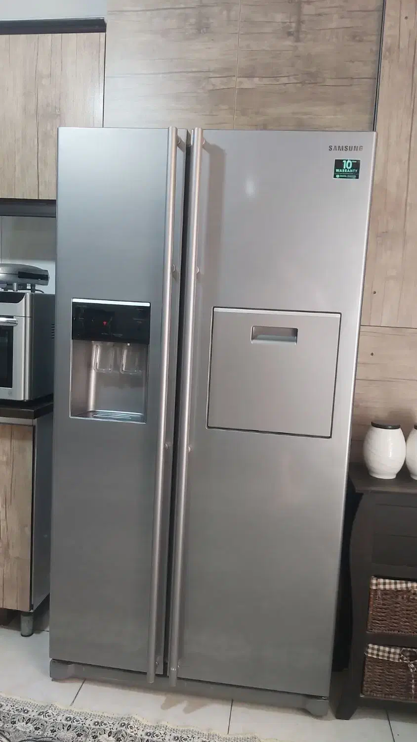 یخچال ساید سامسونگ اصل سالم ب شرط|یخچال و فریزر|قرچک, شهرک طلائیه|دیوار