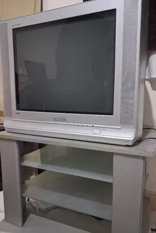 تلویزیون سامسونگ با میز|تلویزیون و پروژکتور|تهران, حشمتیه|دیوار