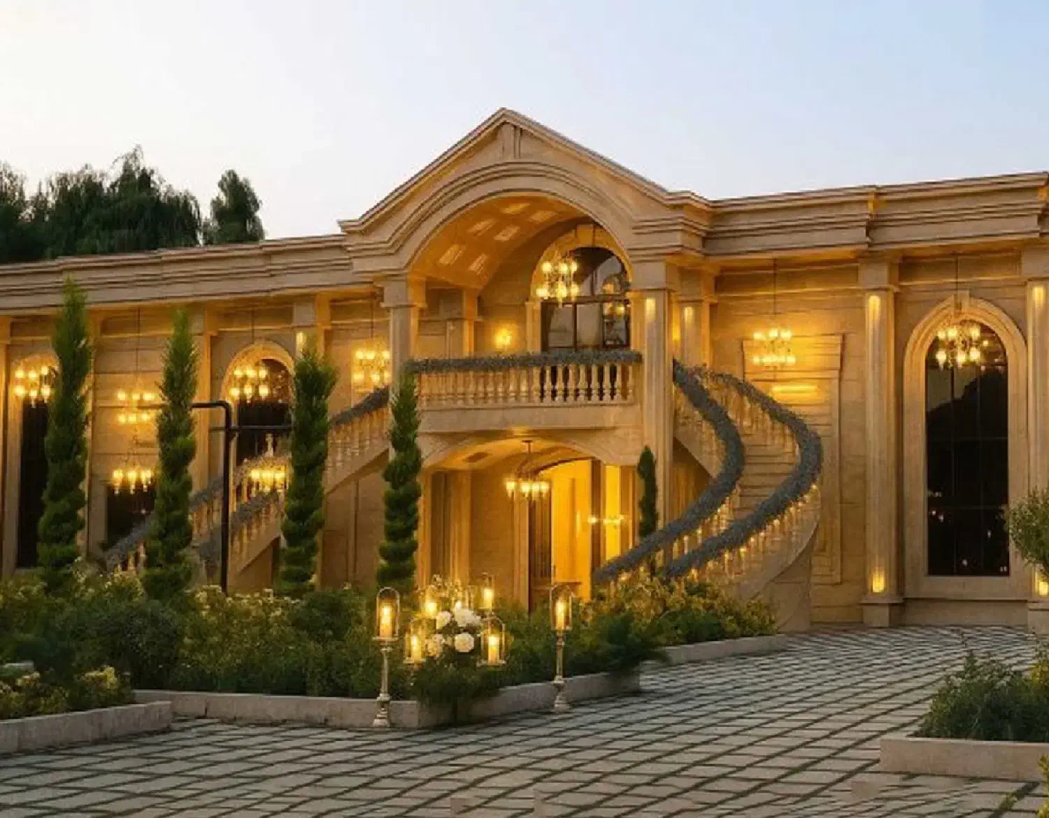 باغ،تالار عروسی،عمارت تشریفات با ورودی رایگان|خدمات پذیرایی، مراسم|تهران, جردن|دیوار