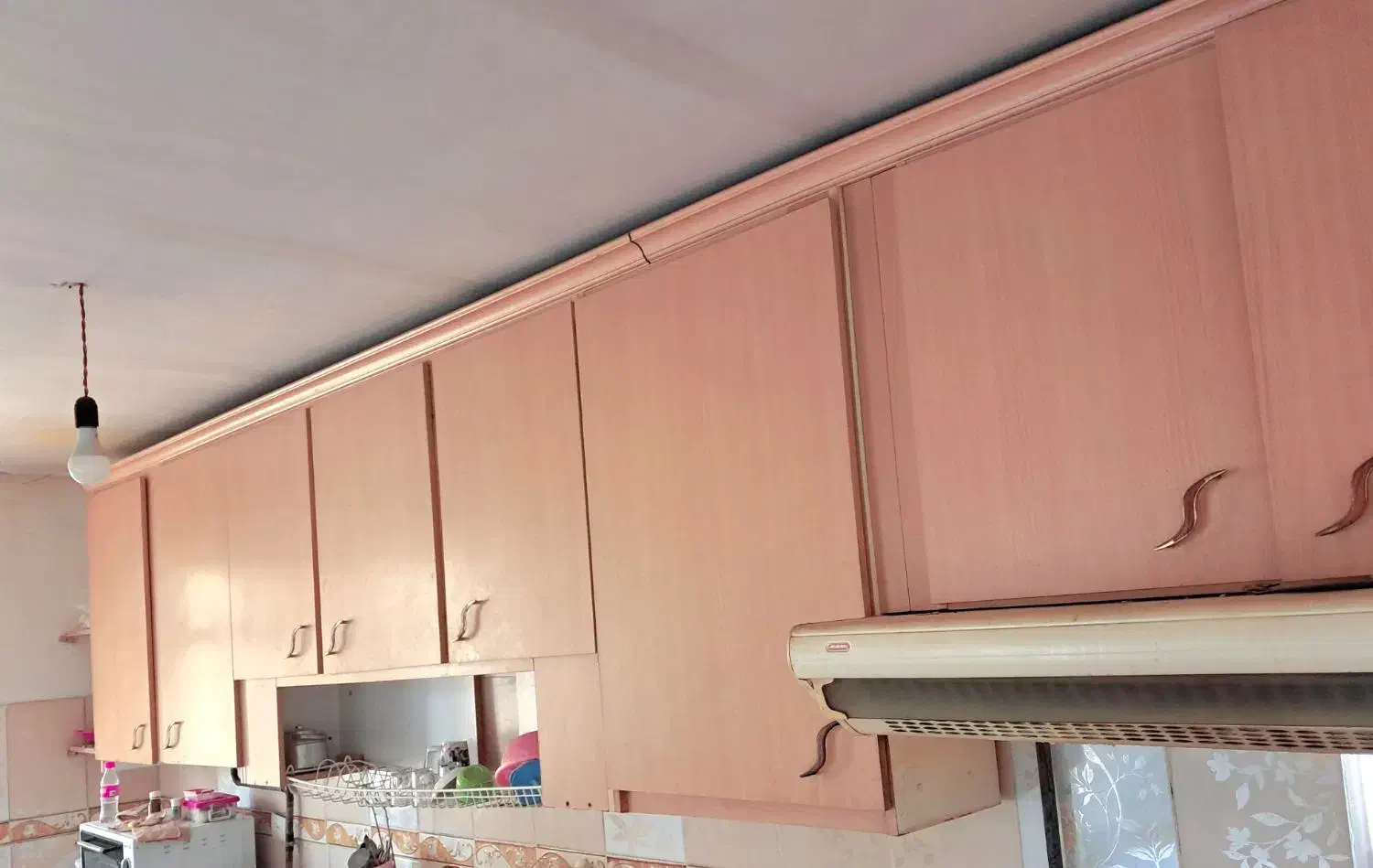 چهار و نیم متر کابینت تمام mdf همراه سینک وهود|مصالح و تجهیزات ساختمان|همدان, |دیوار