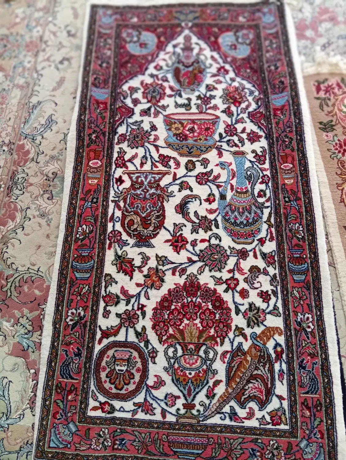 فرش دستباف ۲۰گره|فرش|فرمهین, |دیوار