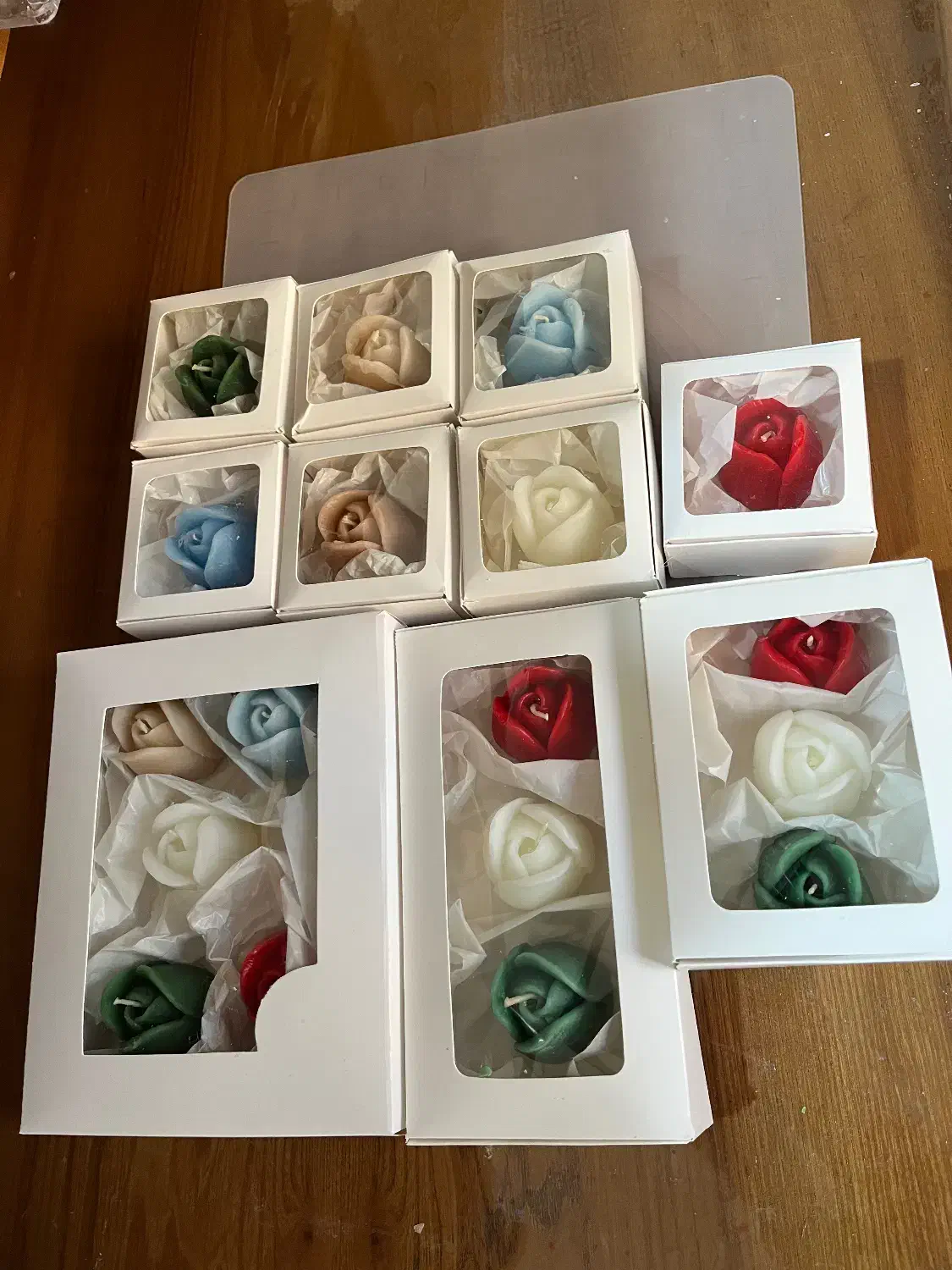 شمع گل رز ،لاله ،ارکیده|صنایع دستی و سایر لوازم تزئینی|تهران, دهم فروردین|دیوار