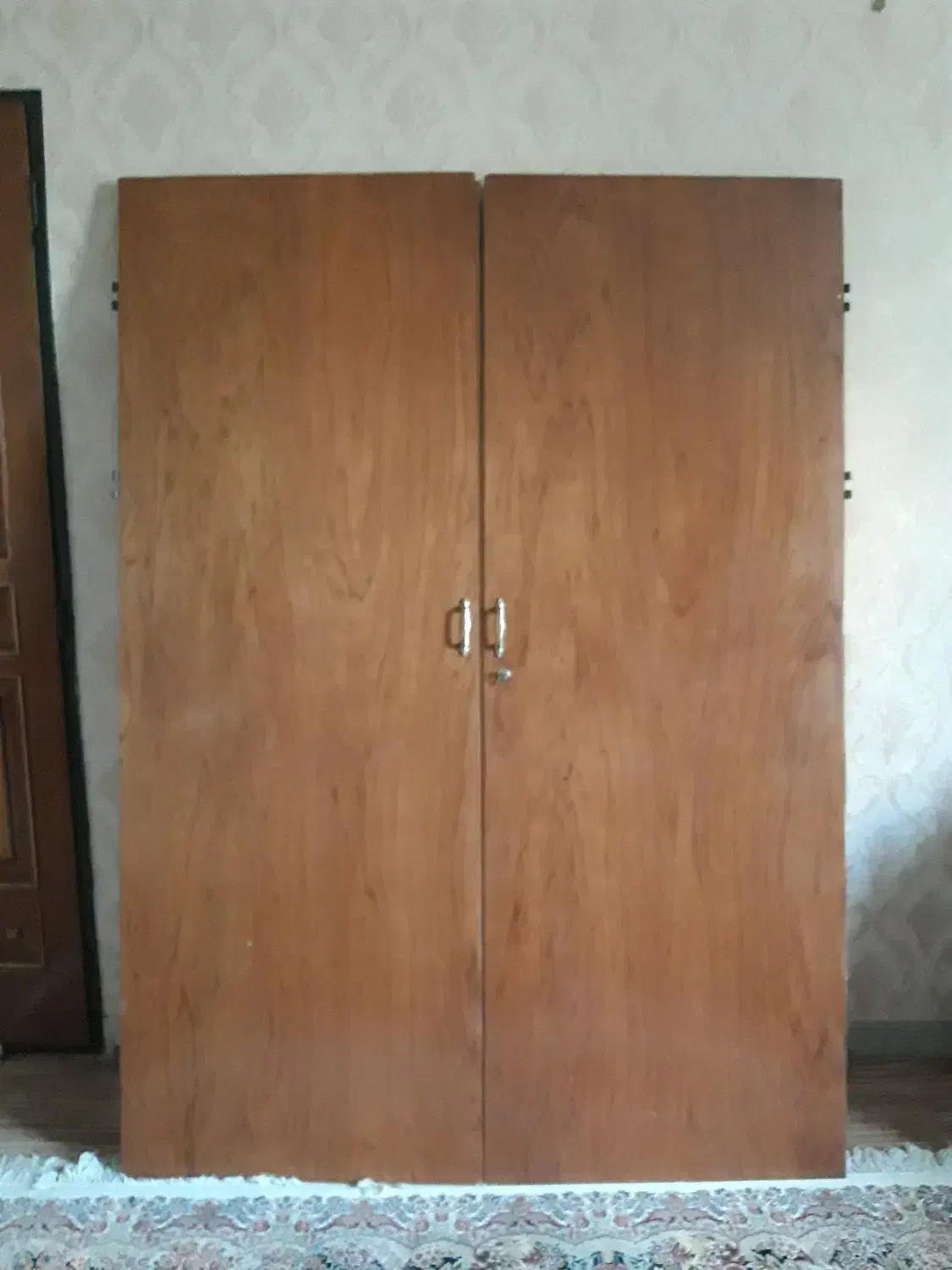 درب چوبی کمد دیواری|جاکفشی، کمد، دراور|سمنان, |دیوار