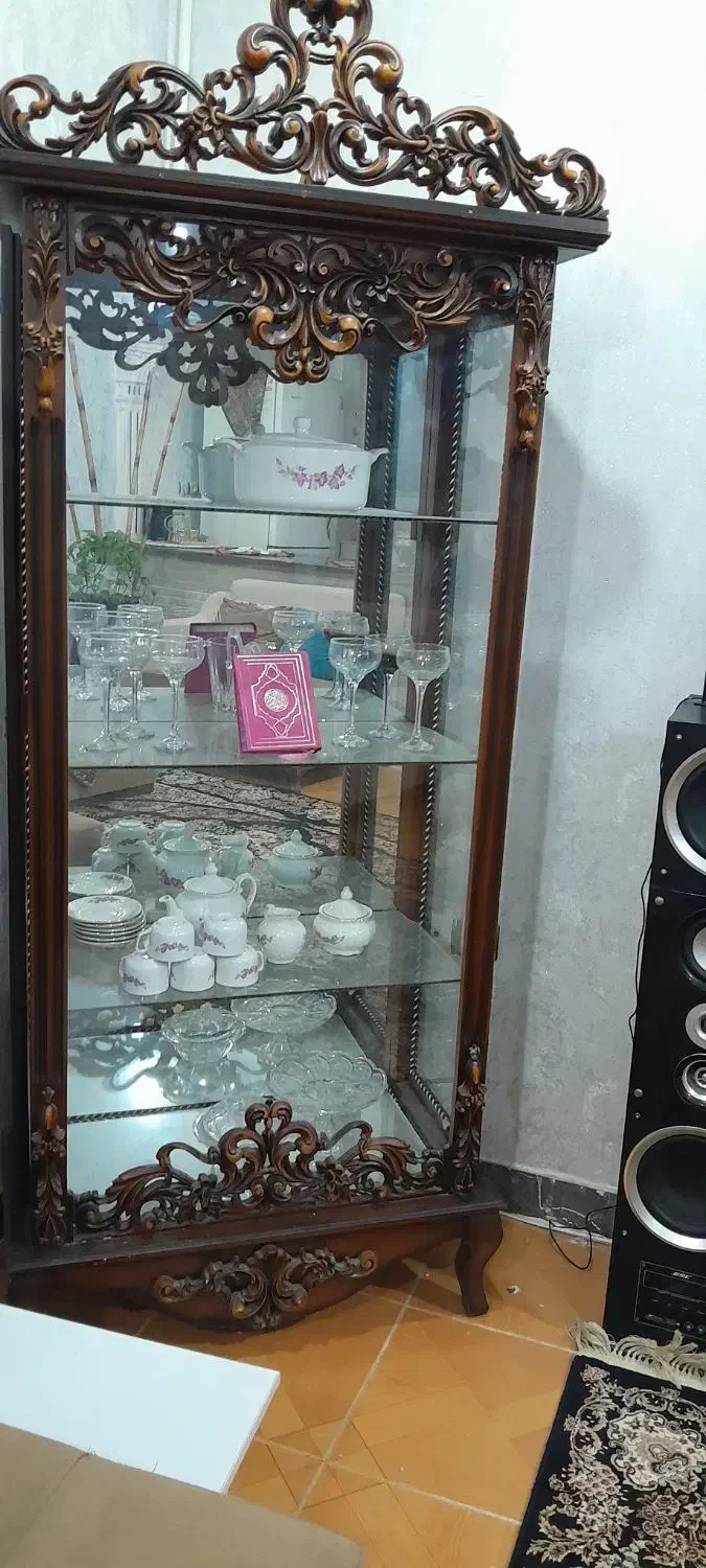 بوفه چوبی|بوفه، ویترین، کنسول|آبادان, |دیوار