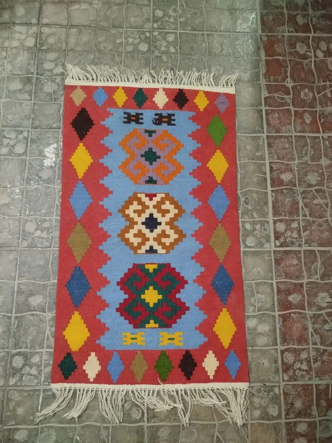 گلیم فرش|گلیم، جاجیم، گبه|شیراز, ارم|دیوار