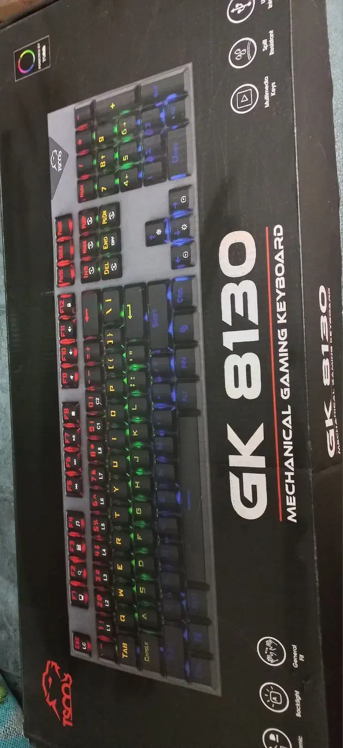 کیبرد گیمینگ مدلGK8130|قطعات و لوازم جانبی رایانه|تهران, خواجه نظام الملک|دیوار