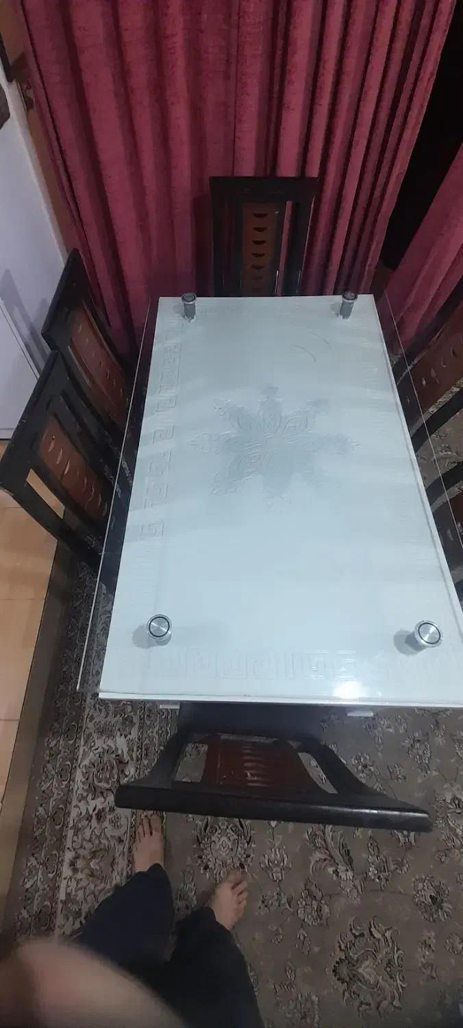 میز ناهار خوری|میز و صندلی غذاخوری|شاهرود, |دیوار