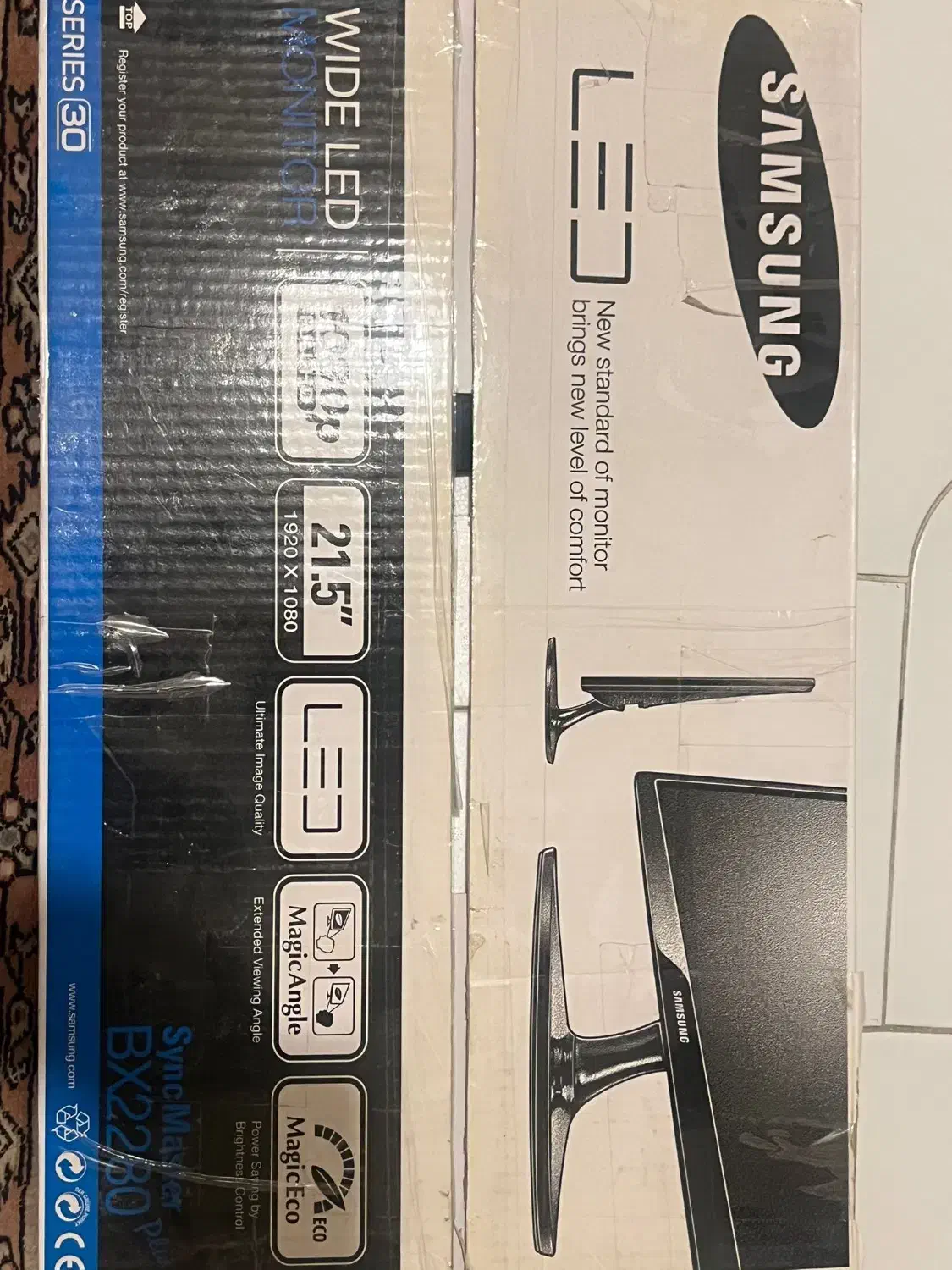 Monitor Samsung 21.5|قطعات و لوازم جانبی رایانه|گرگان, |دیوار