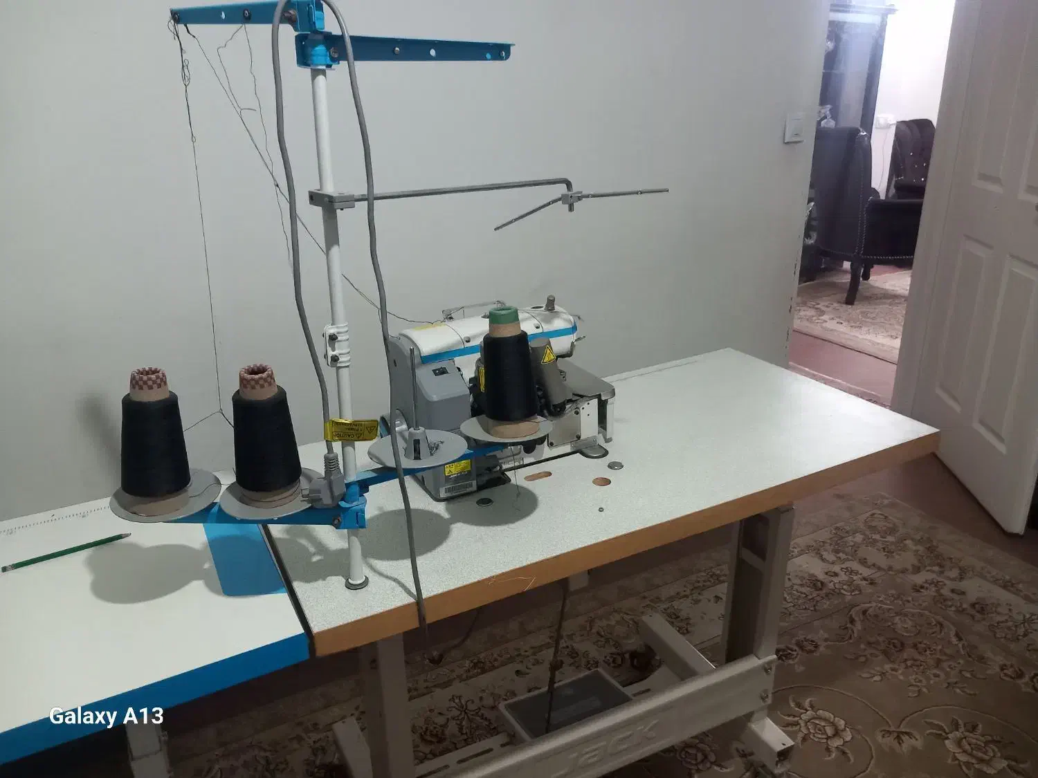چرخ خیاطی جک a5 و سردوزc4 اتوماتیک|چرخ خیاطی و ریسندگی|کرج, حسن آباد|دیوار
