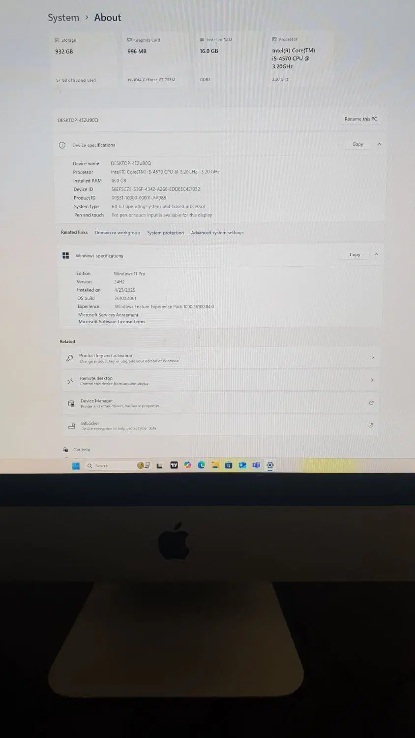 ای مک ۲۷ اینچ|رایانه رومیزی|تهران, زیبادشت|دیوار