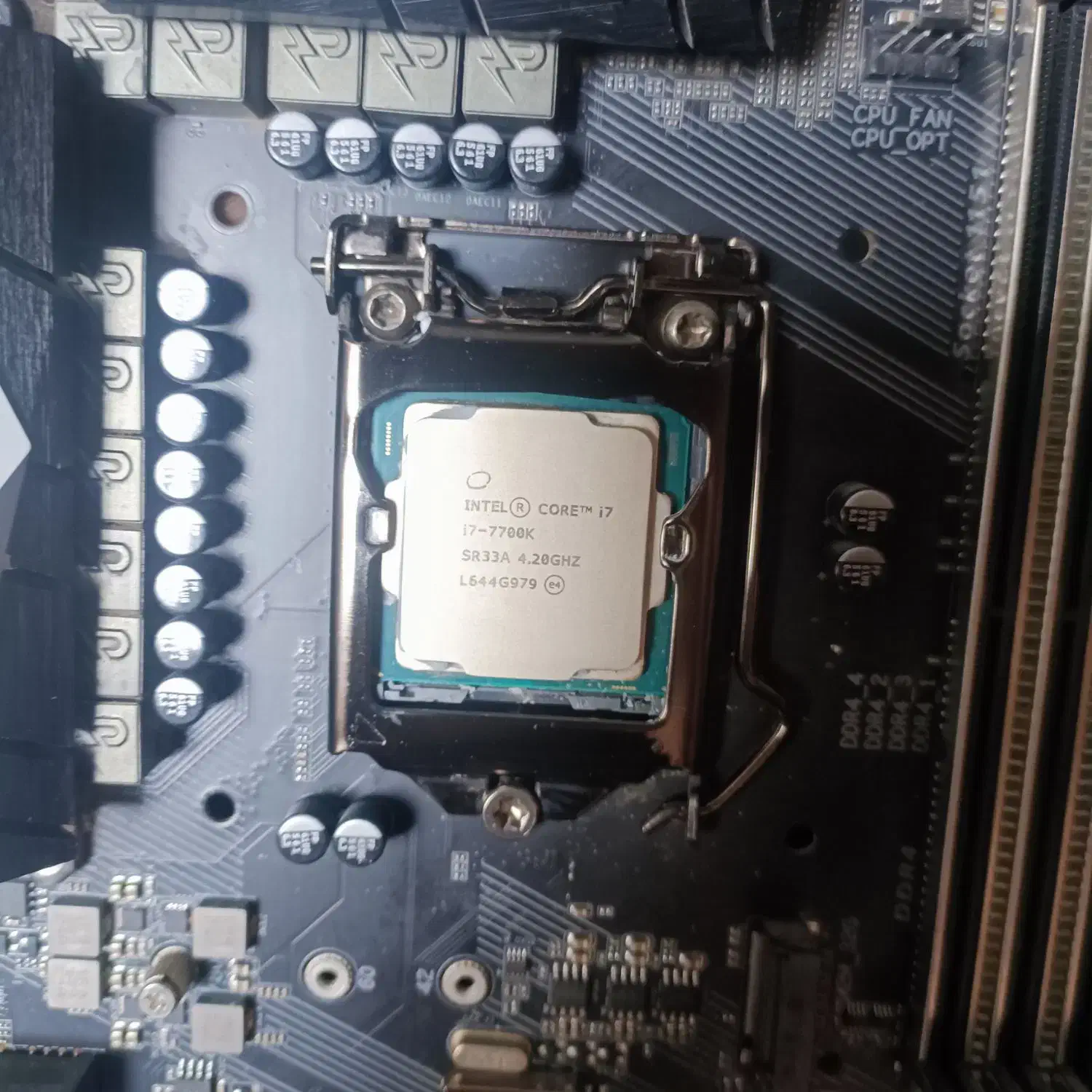 z270 auros i7 7700k  باندل مادربرد|قطعات و لوازم جانبی رایانه|تهران, علی‌آباد|دیوار