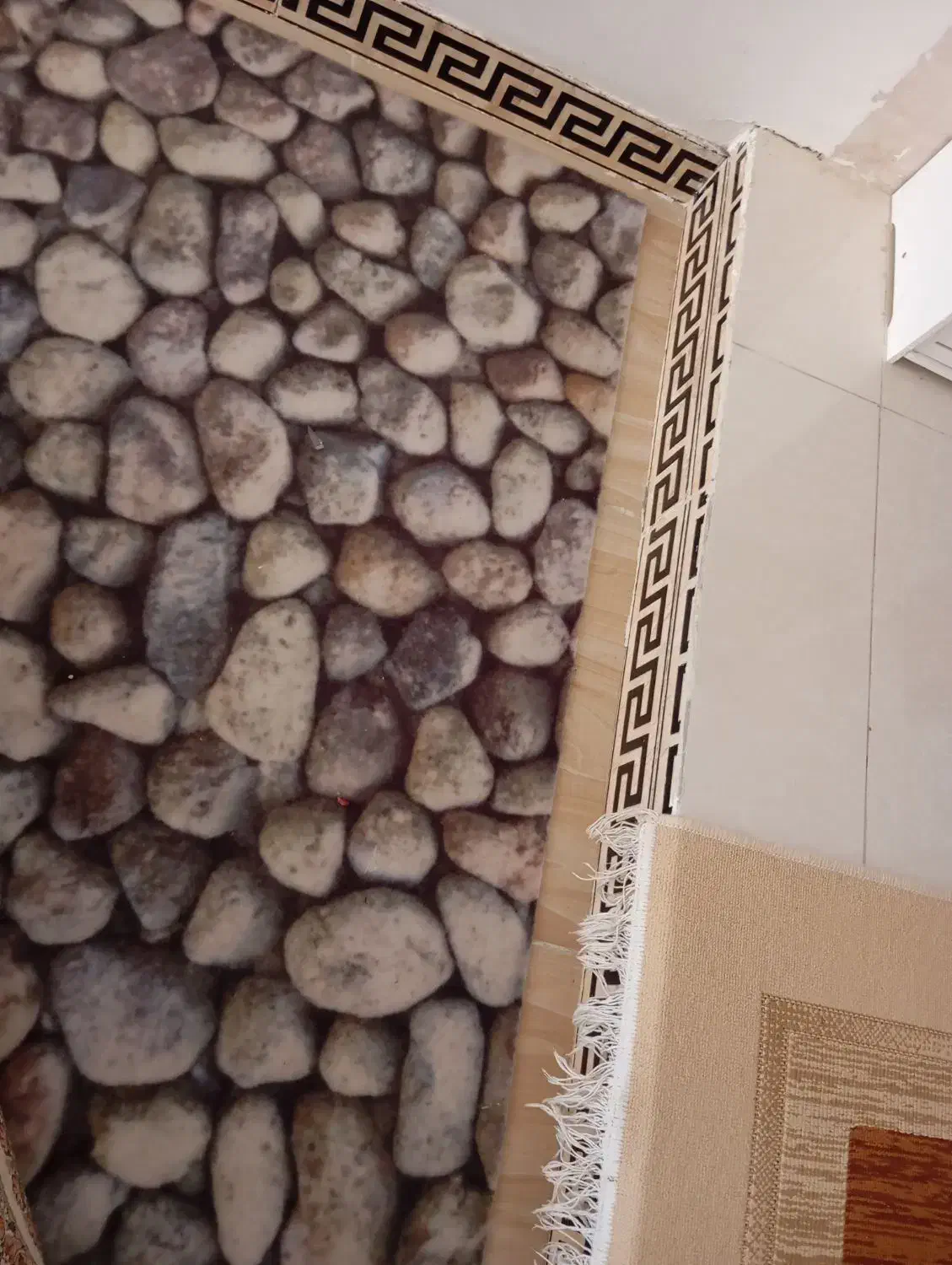 موکت طرح سنگ فرش|موکت|کرمانشاه, |دیوار