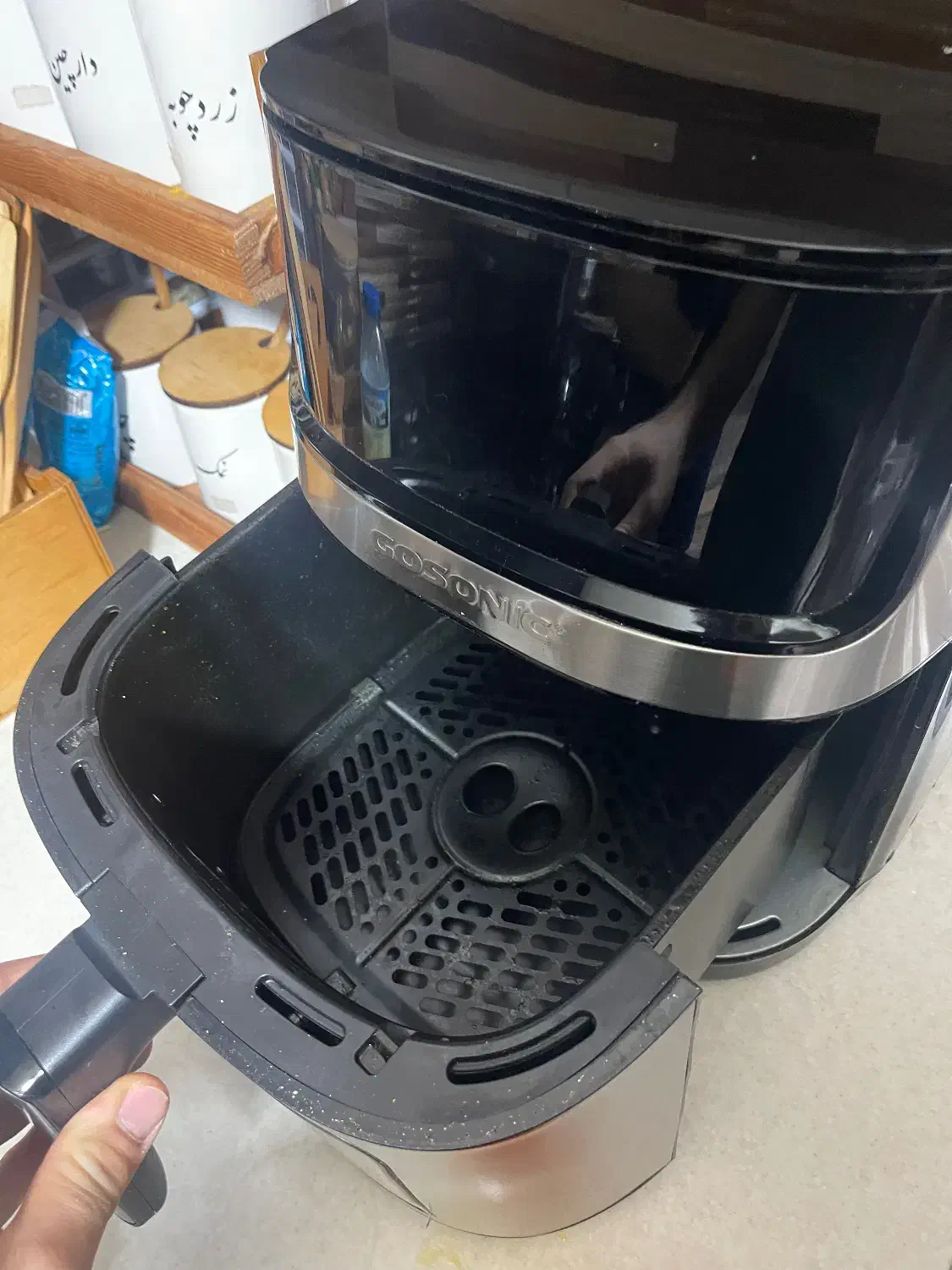 سرخ کن در حد نو بدون روغن|اجاق گاز و لوازم برقی پختوپز|مشکیندشت, |دیوار