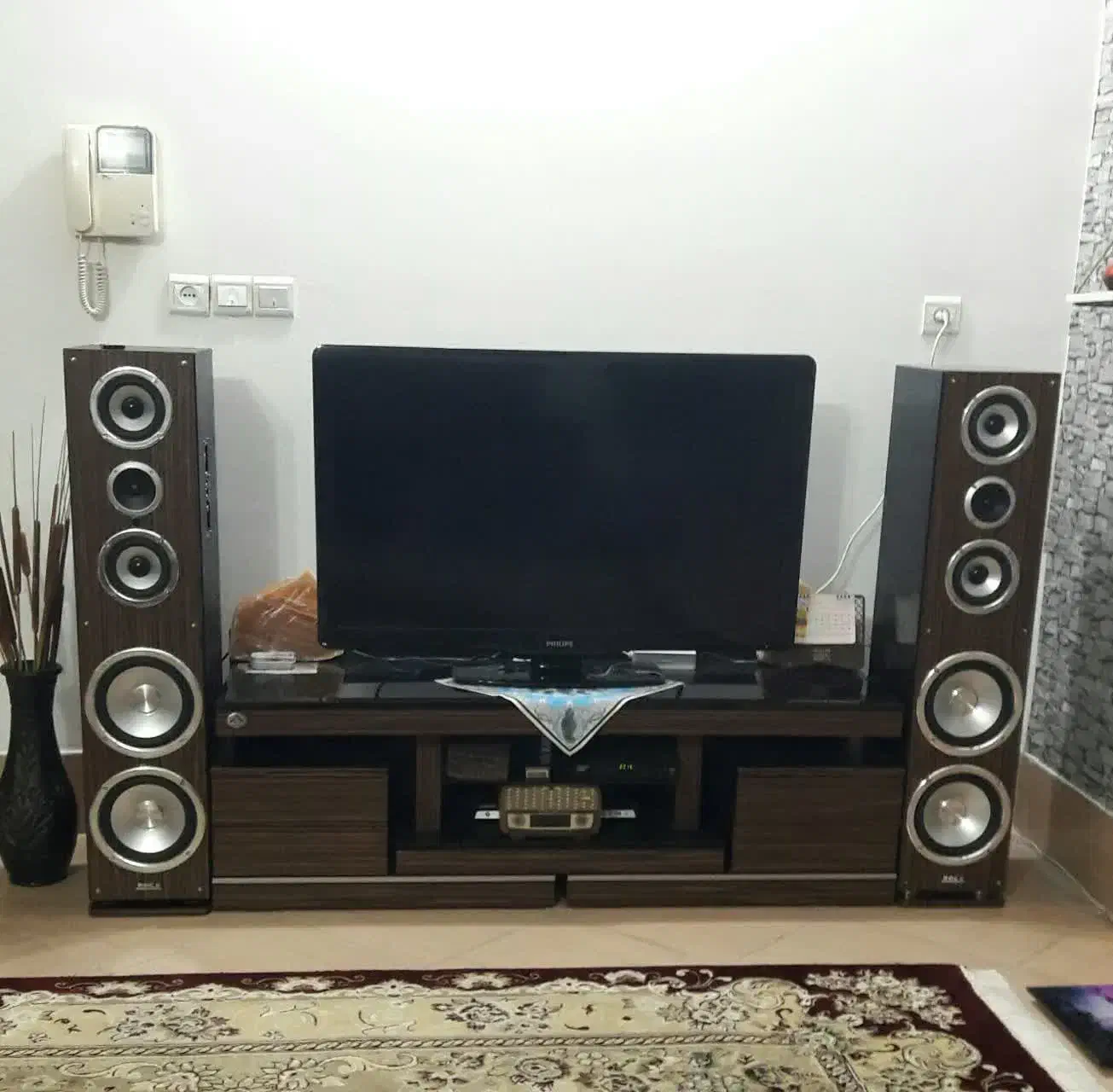 اسپیکر|سیستم صوتی خانگی|سمنان, |دیوار