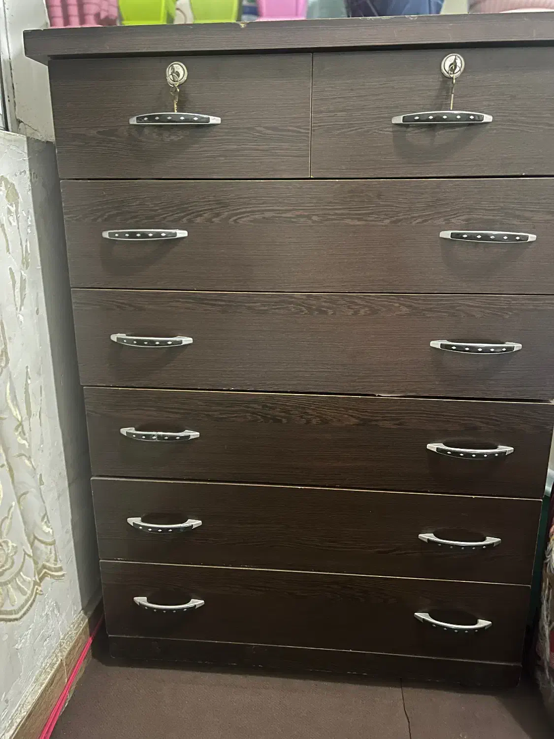 دراور ۷ کشو|جاکفشی، کمد، دراور|رشت, شهرک صبا|دیوار