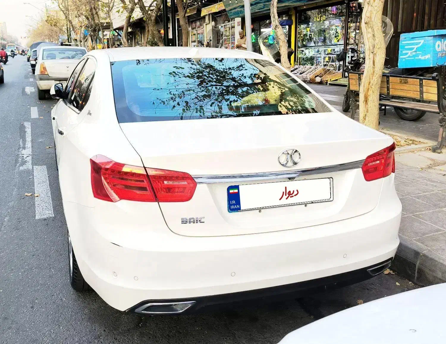 سدان قدرتمند بایک سنوا|خودرو سواری و وانت|تهران, درب دوم|دیوار