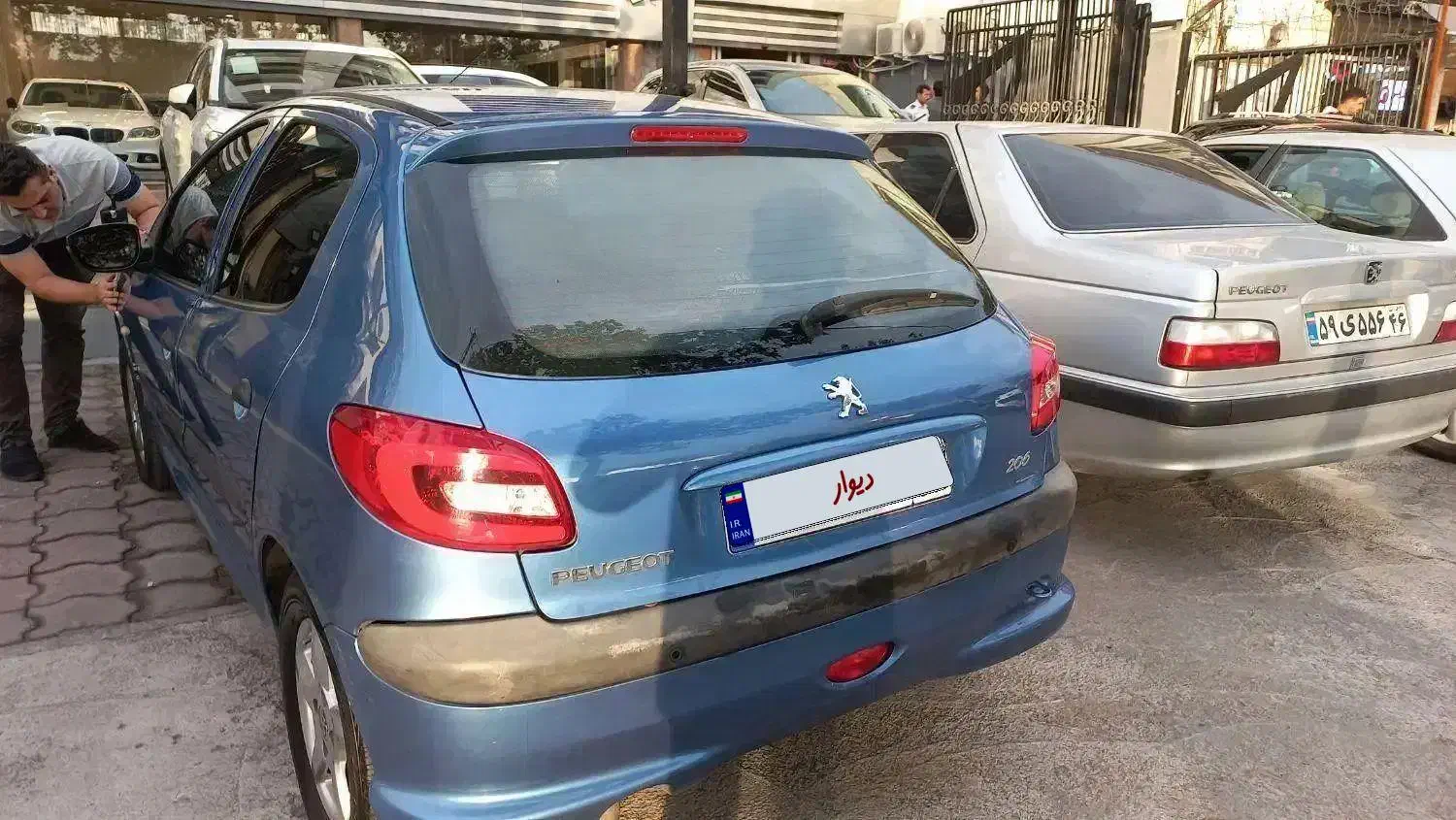 ۲۰۶مدل ۹۶ تیپ ۵ تک برگ سند کمکارکرد کاسبی|خودرو سواری و وانت|رشت, کوی امام رضا|دیوار