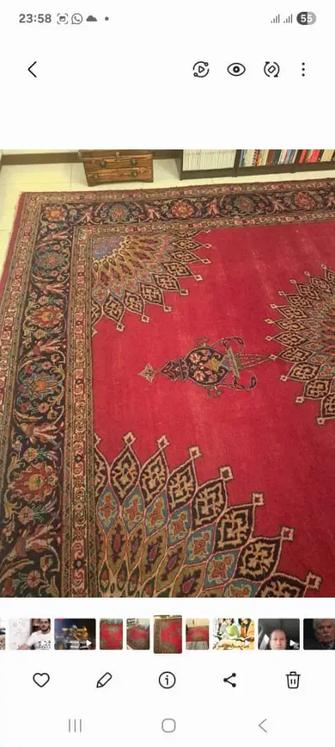 فرش دستبافت تبریز کار استاد زرخواه انتیک قدیمی|فرش|تهران, اکباتان|دیوار