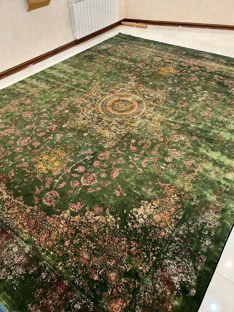 فرش کاخ سلطان کاشان نخ اکرولیک12متری مدل زیبارخش|فرش|شیراز, فرگاز|دیوار