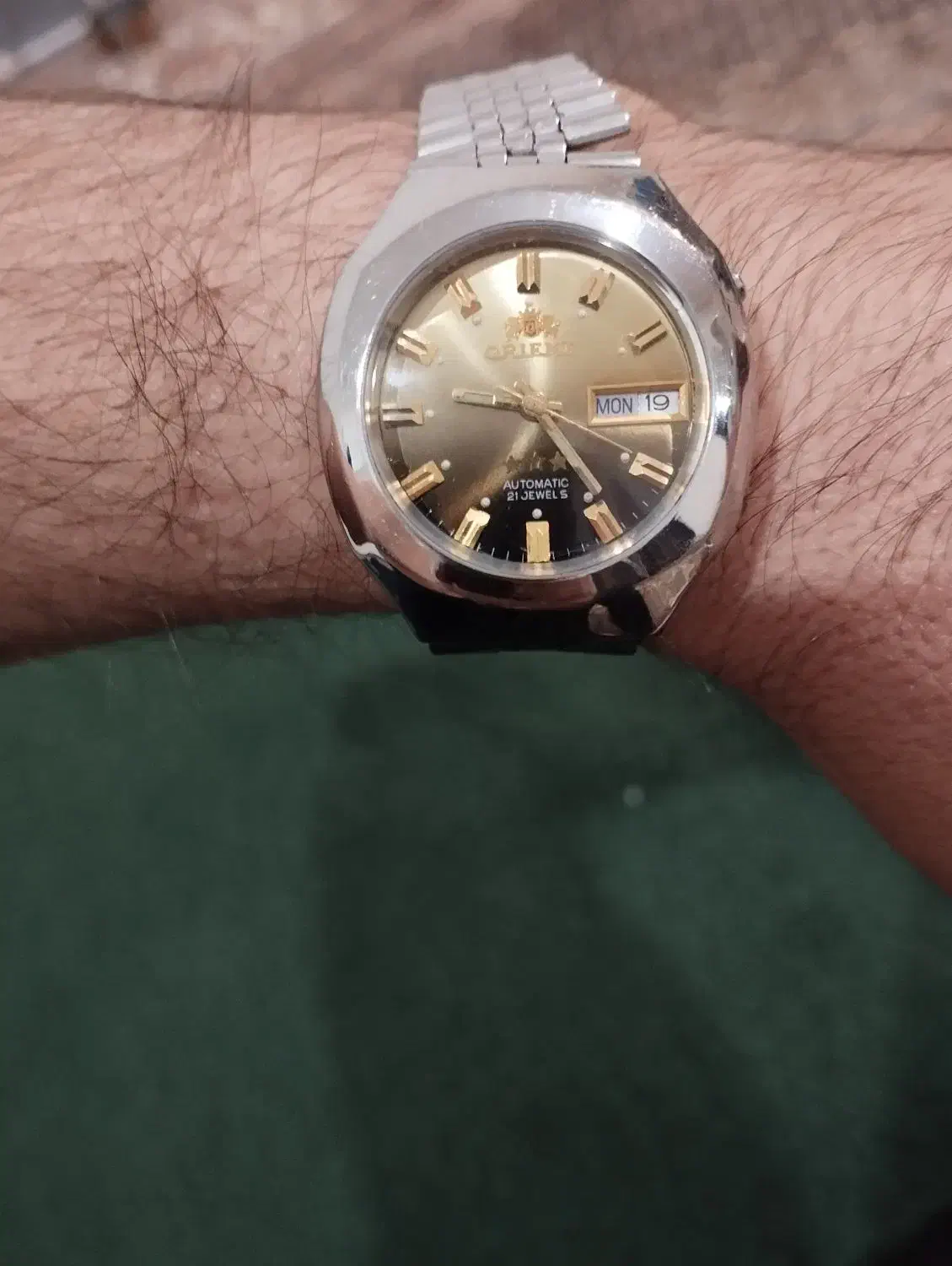 ساعت اورینت قدیمی|ساعت|گرمی, |دیوار