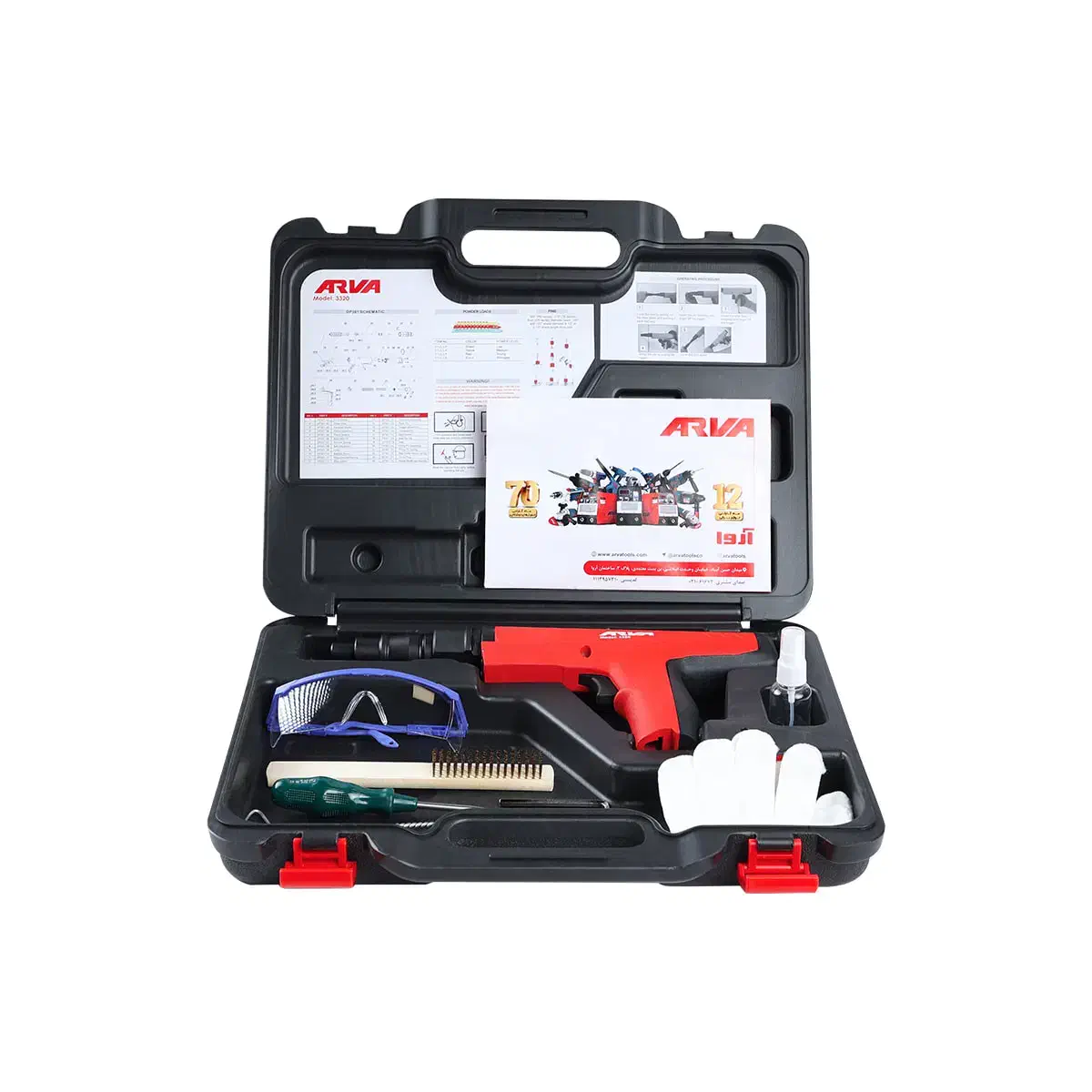 تفنگ میخکوب چاشنی خور آروا|ابزارآلات|رشت, تازه آباد|دیوار