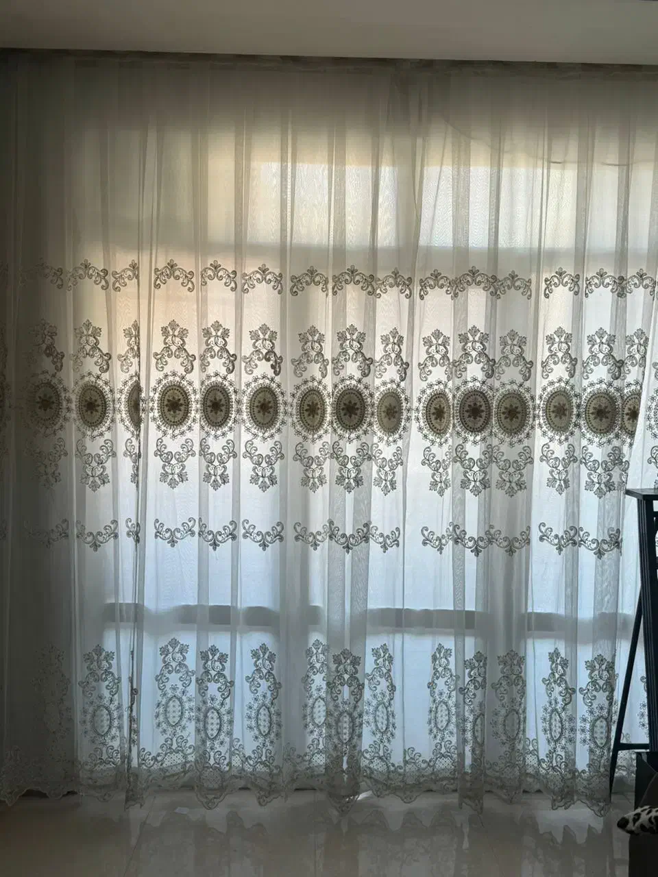 پرده حریر|پرده، رانر، رومیزی|مشهد, امیریه|دیوار