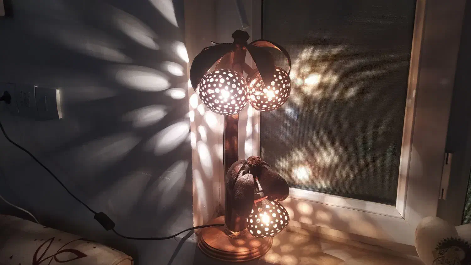 آباژور|چراغ خواب و آباژور|اهواز, سپیدار|دیوار