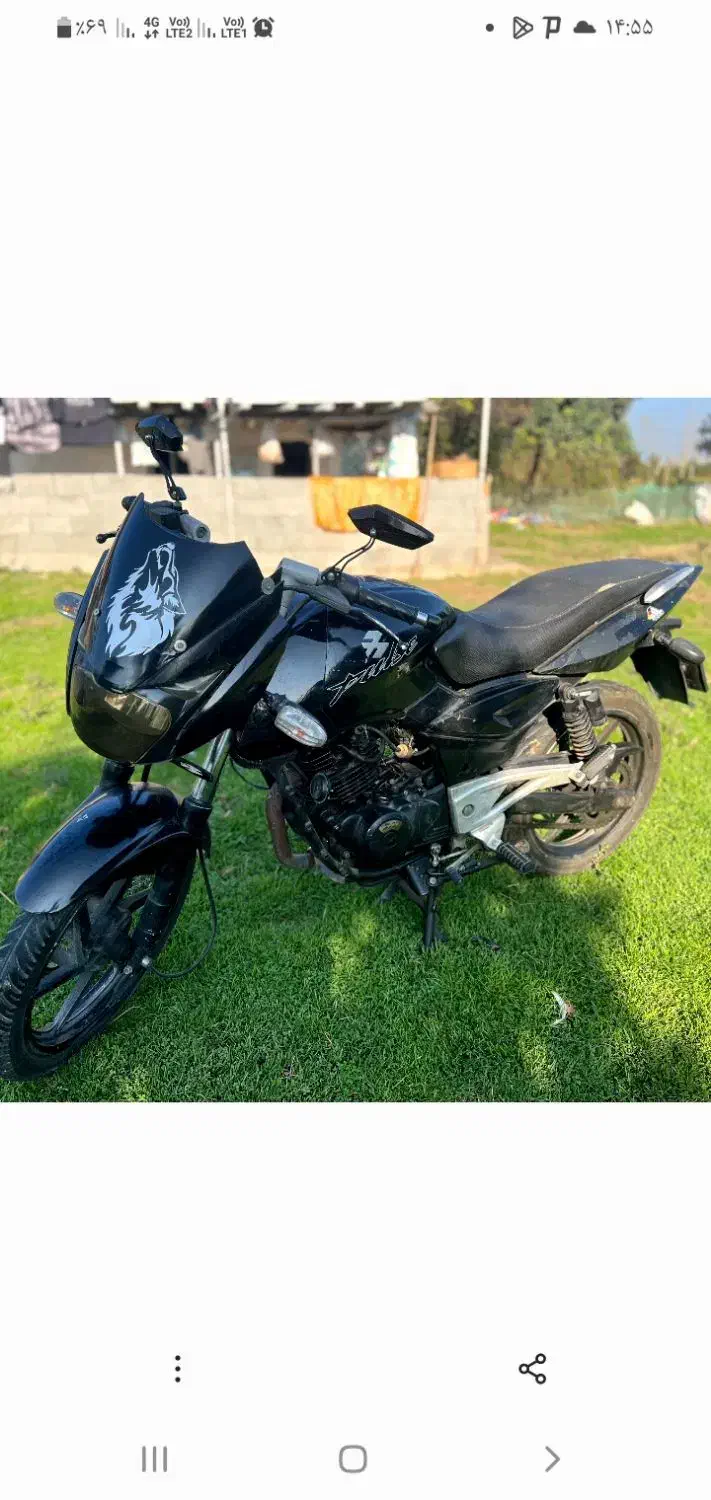 پالس باجاج۱۸۰ برگه اوراق مدل۹۰|موتورسیکلت|صومعهسرا, |دیوار