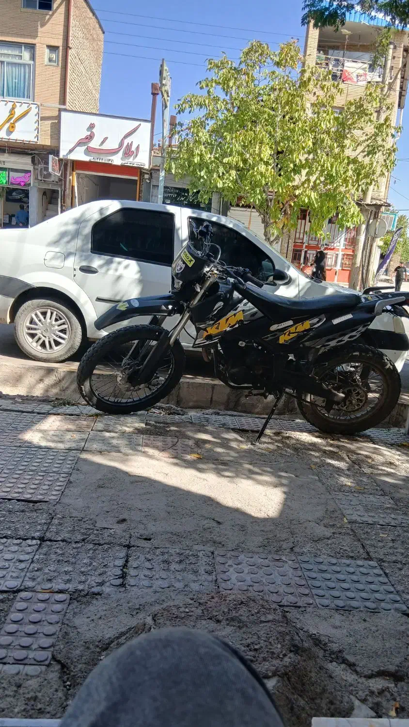 تریل فلات ktm|موتورسیکلت|کرمان, |دیوار