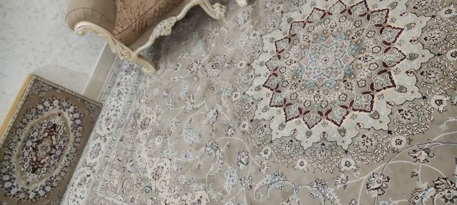 فرش ۹ و ۱۲ متری به همراه پشتی|فرش|قم, پردیسان|دیوار