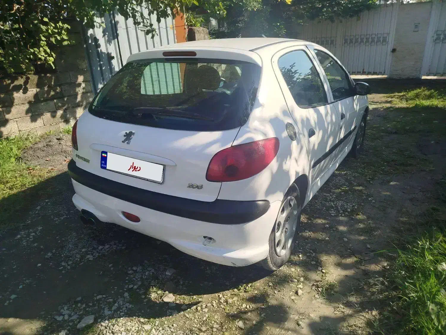 206 تیپ 2 مدل 91|خودرو سواری و وانت|نوشهر, |دیوار