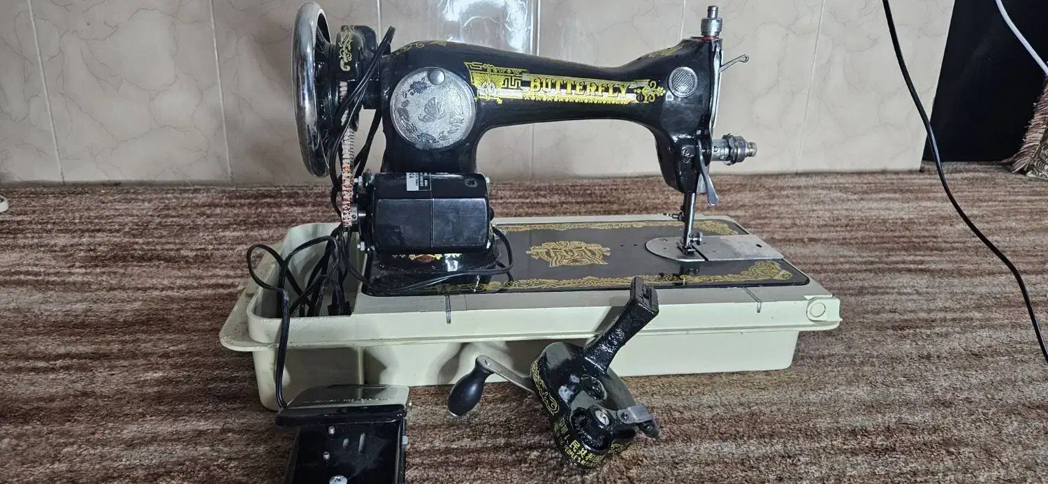 چرخ خیاطی|چرخ خیاطی و ریسندگی|لامرد, |دیوار