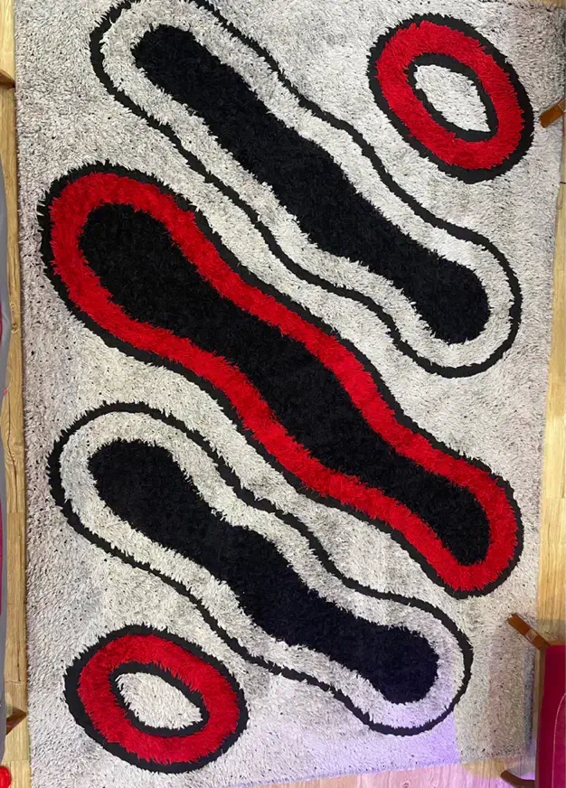 فرش ترک پرز بلند ۶متری|فرش|رشت, کوی مهر|دیوار