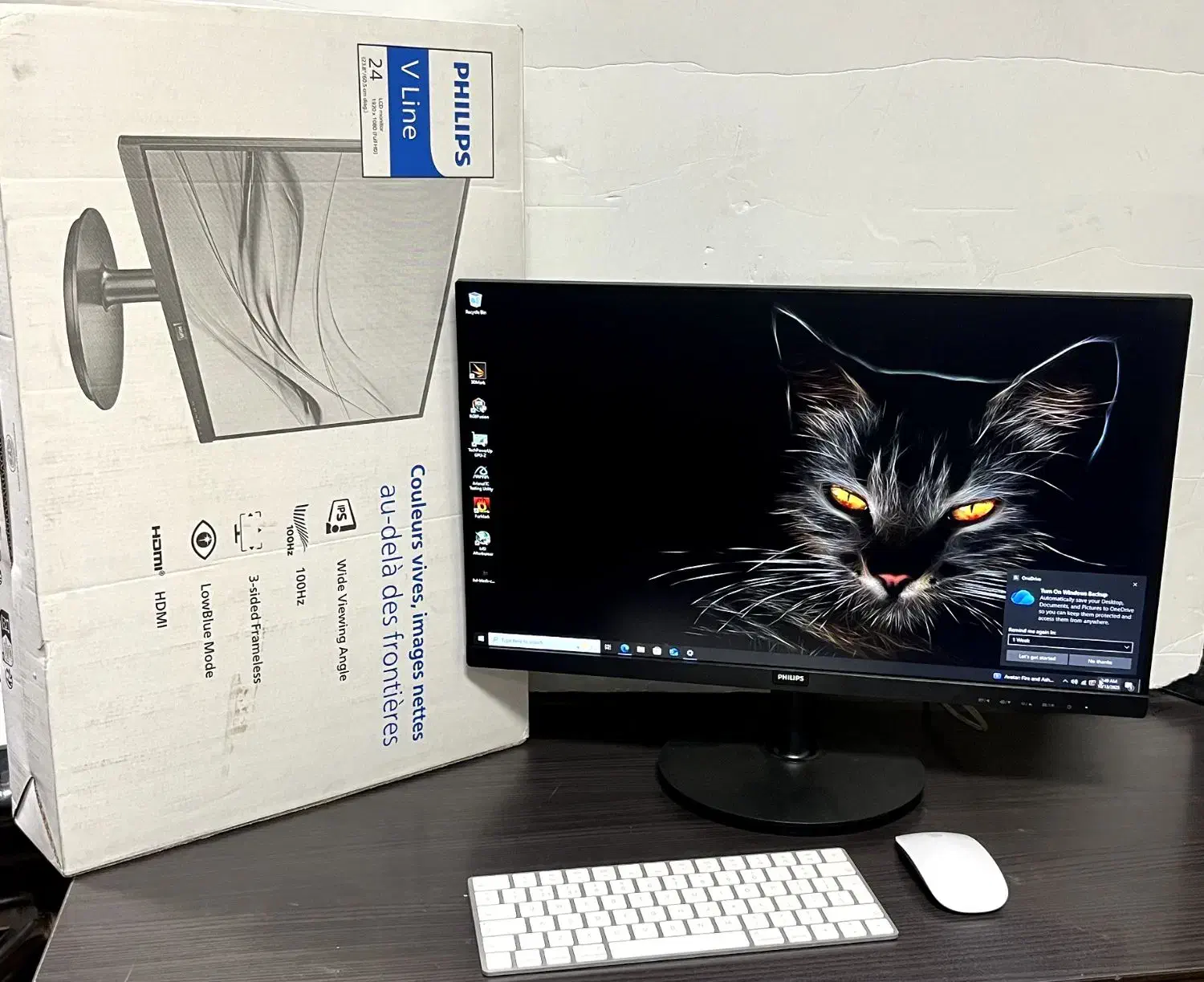 مانیتور ۱۰۰ هرتز Philips 24inch 100hz ips|قطعات و لوازم جانبی رایانه|تهران, جمهوری|دیوار