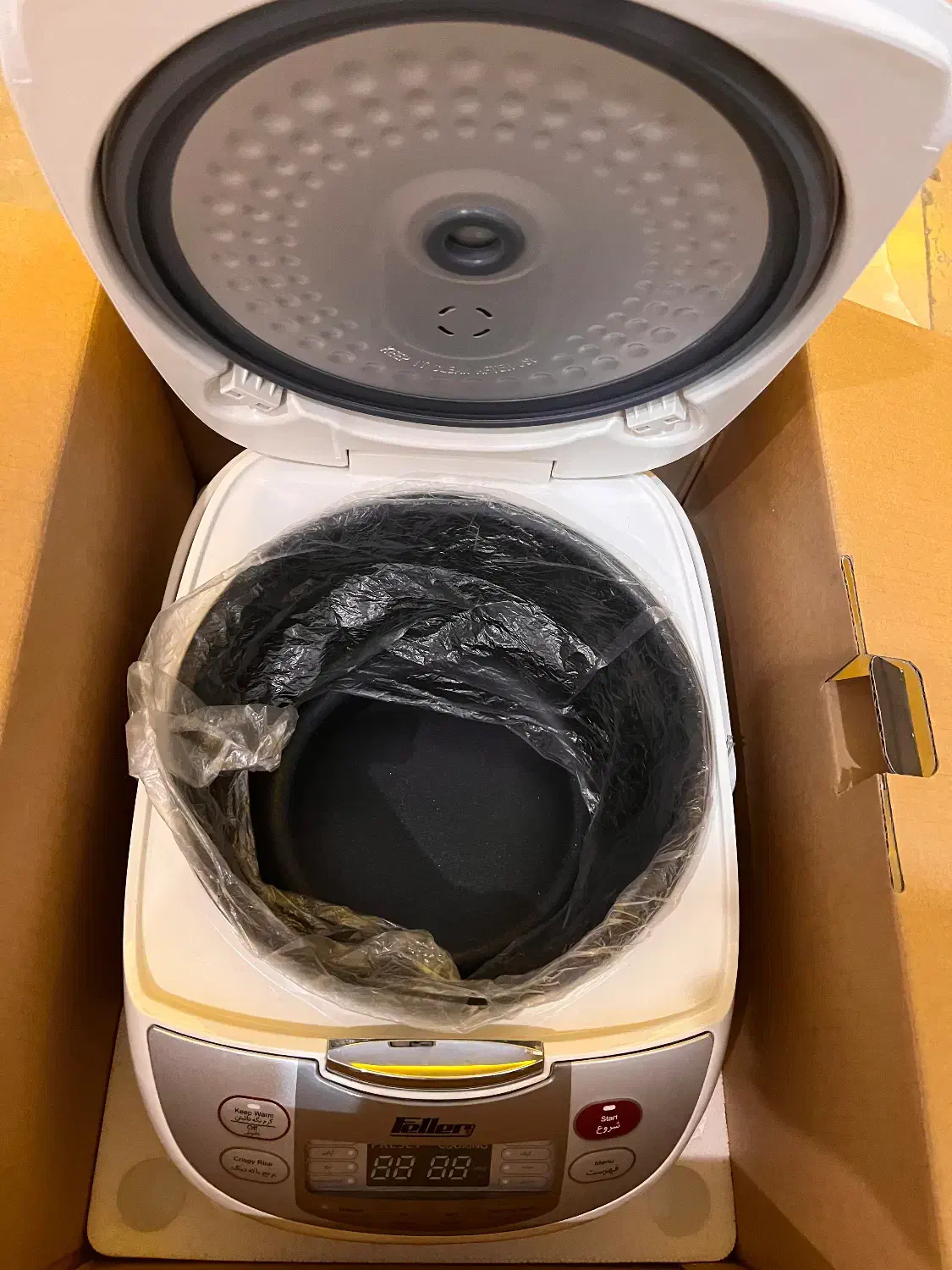 پلوپز فلرrc96 با گارانتی و جعبه|اجاق گاز و لوازم برقی پخت‌وپز|تهران, بهار|دیوار