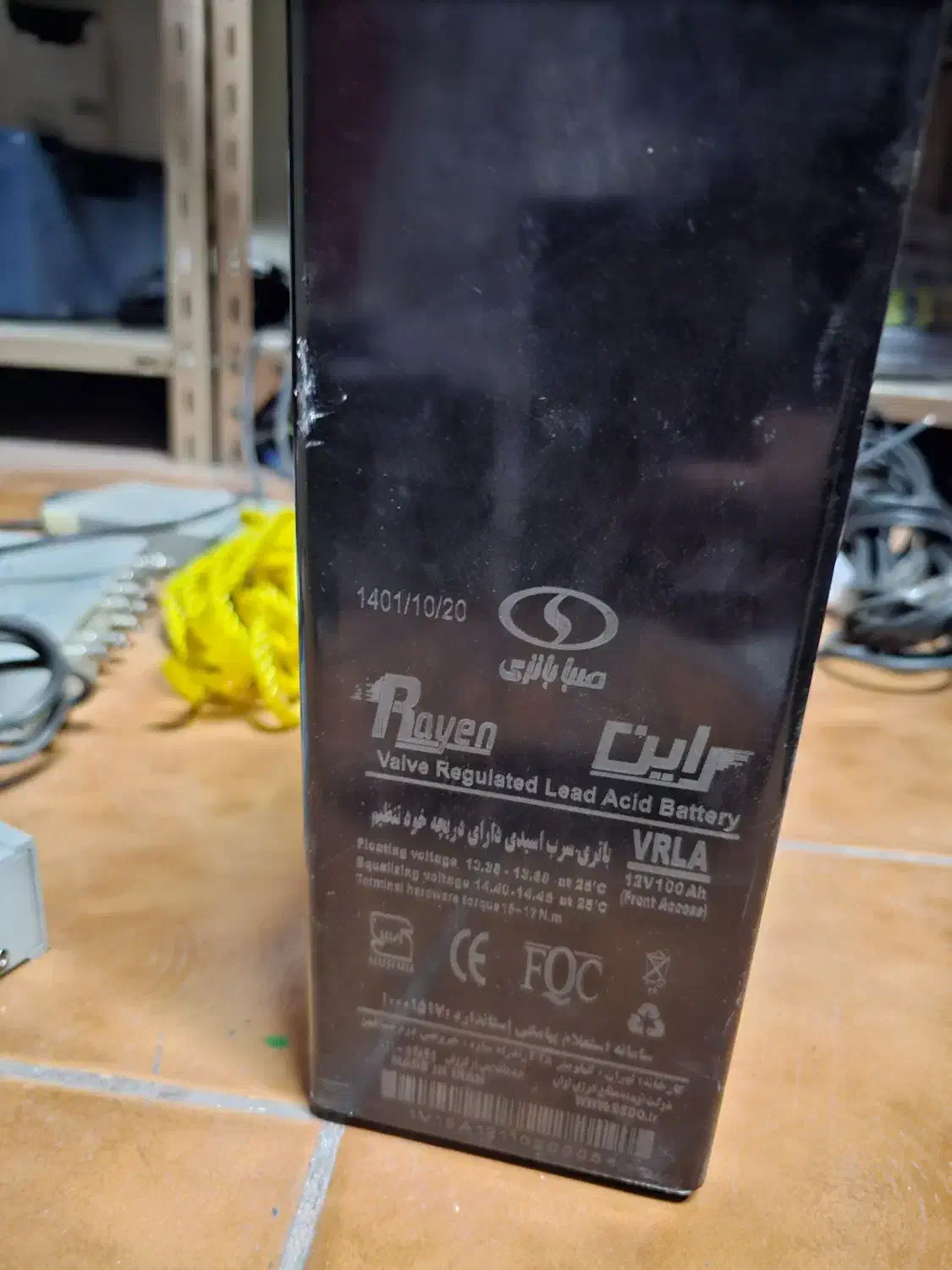 باتری یو پی اس ۱۰۰ آمپر|مودم و تجهیزات شبکه|تهران, شهید اسدی|دیوار