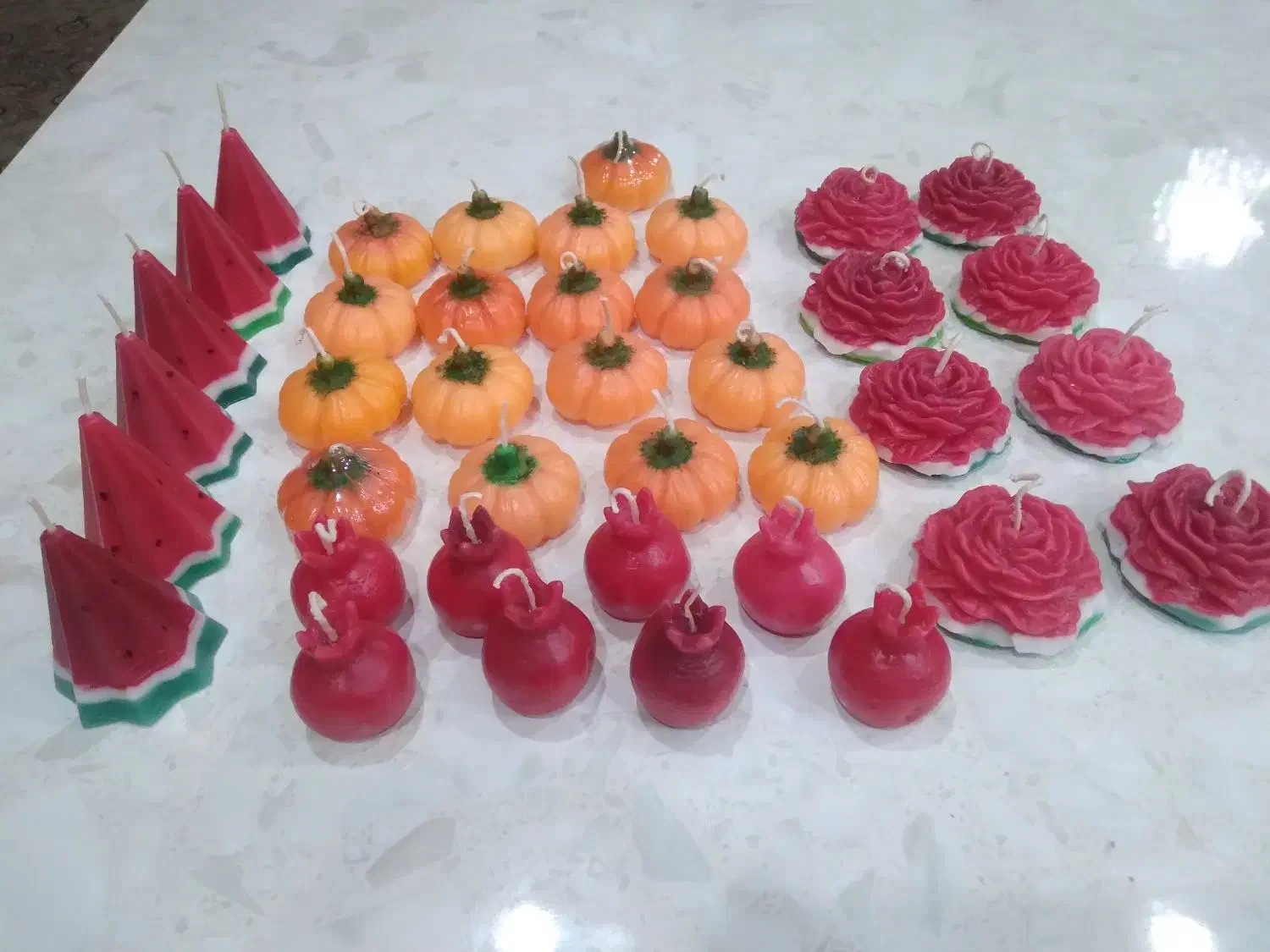 شمع یلدایی|صنایع دستی و سایر لوازم تزئینی|کرج, گلشهر|دیوار