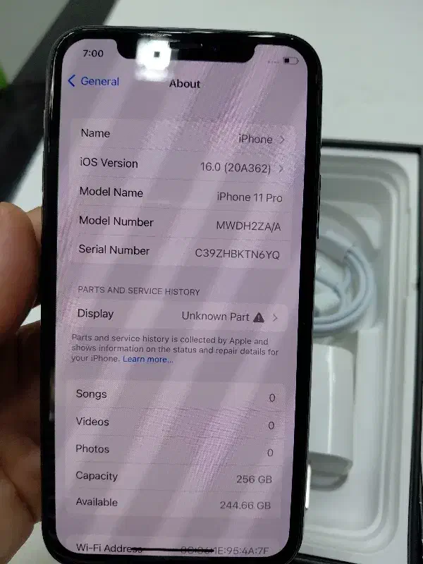 iphone 11pro 256 zaa|موبایل|سمنان, |دیوار