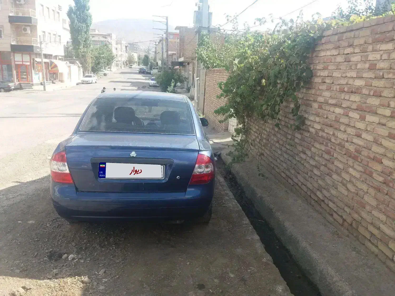 تیبا صندوقدار آبی مدل 93 م|خودرو سواری و وانت|اردبیل, |دیوار